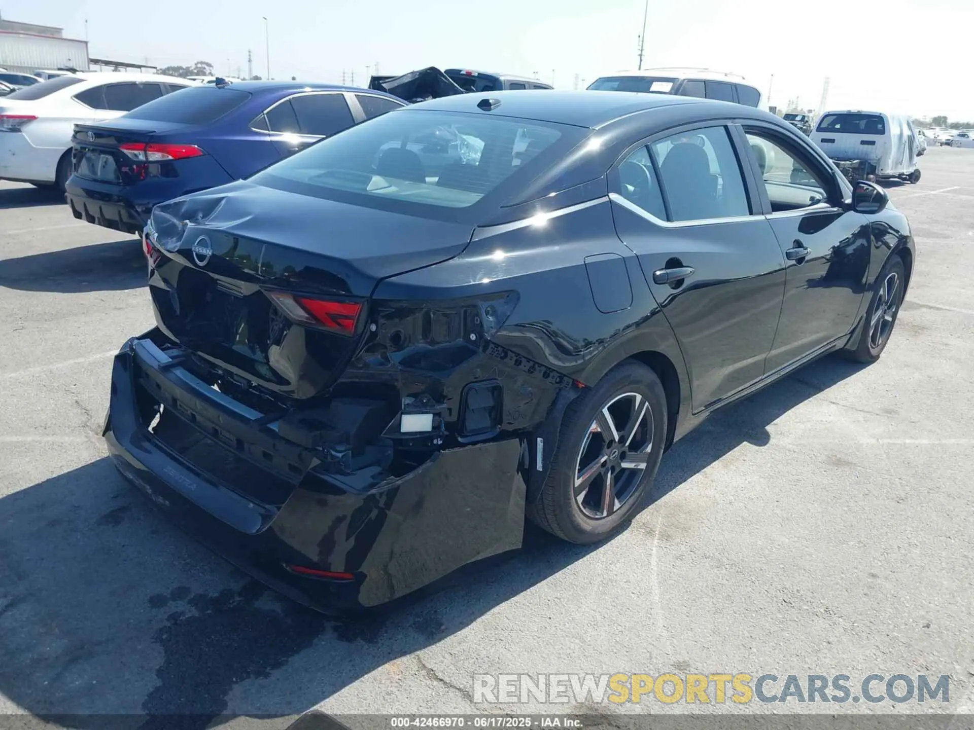 4 Photograph of a damaged car 3N1AB8CV2SY315964 NISSAN SENTRA 2025