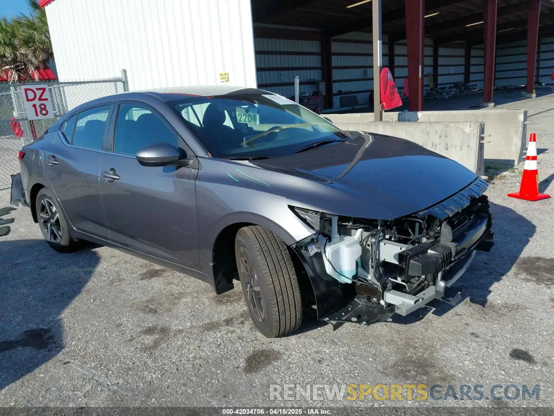 1 Photograph of a damaged car 3N1AB8CV3SY214657 NISSAN SENTRA 2025