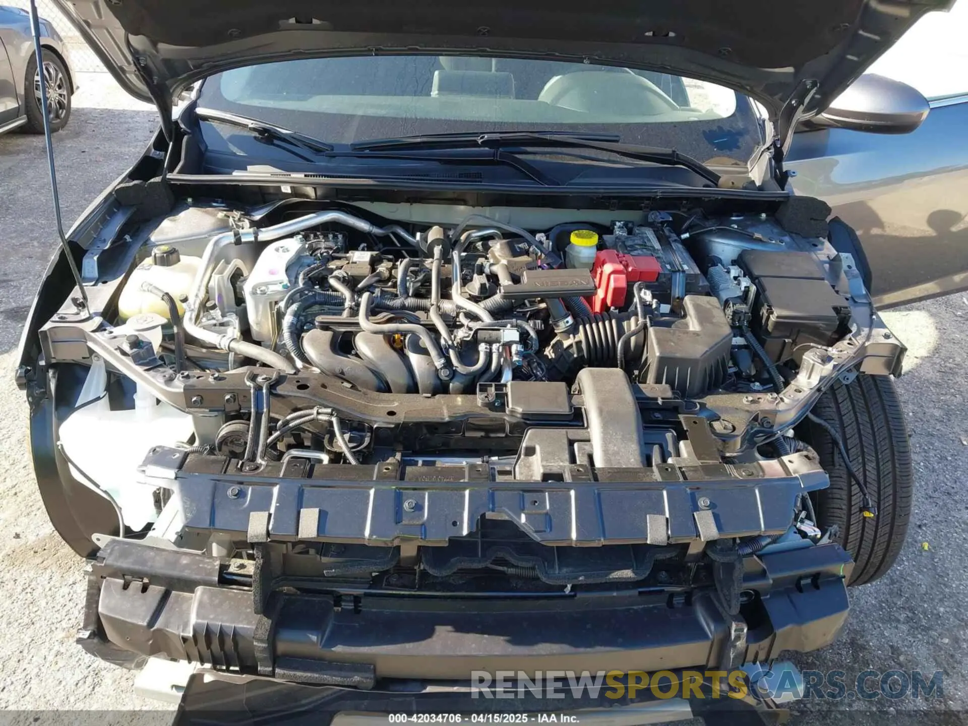 10 Photograph of a damaged car 3N1AB8CV3SY214657 NISSAN SENTRA 2025
