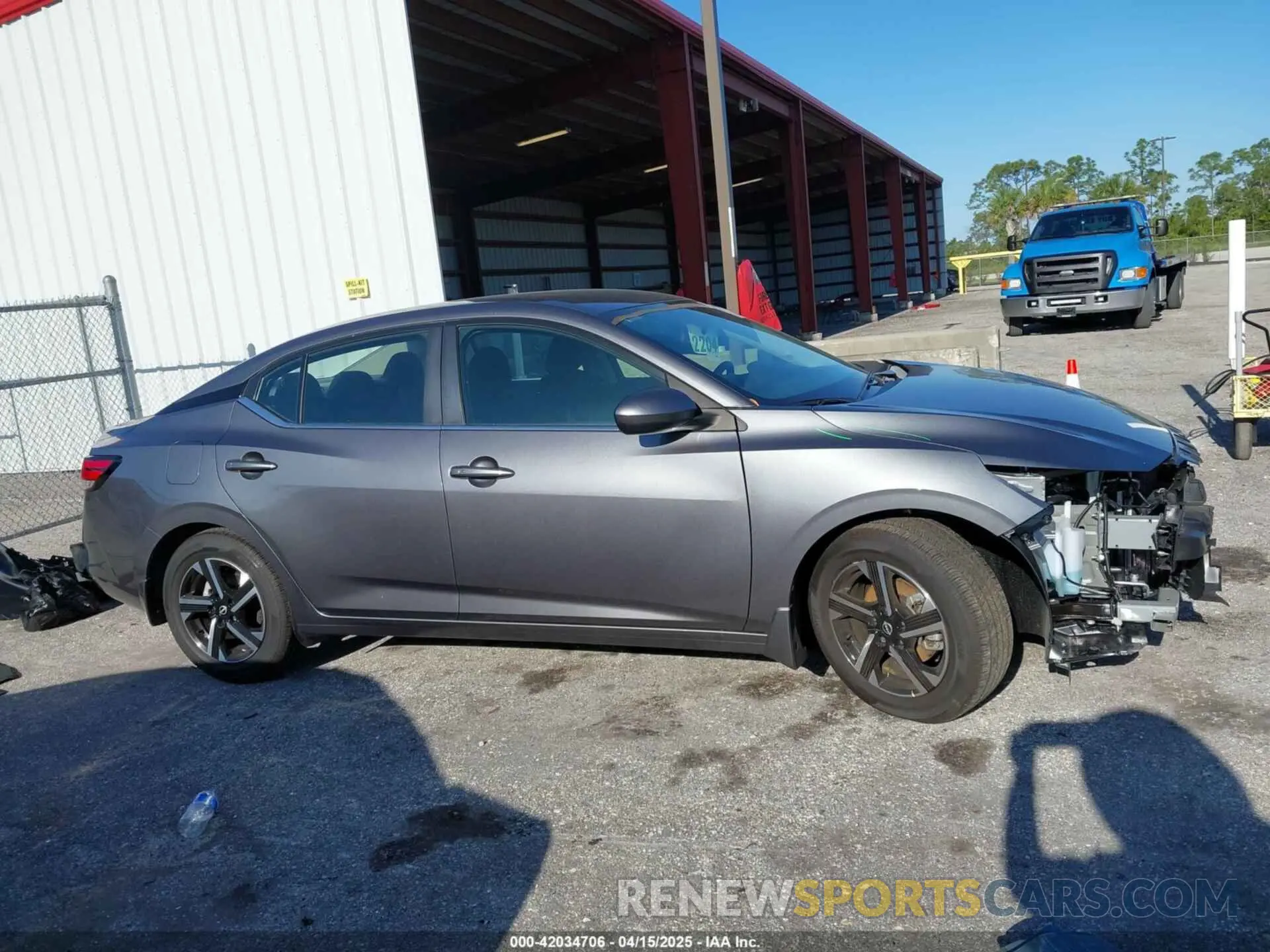13 Photograph of a damaged car 3N1AB8CV3SY214657 NISSAN SENTRA 2025