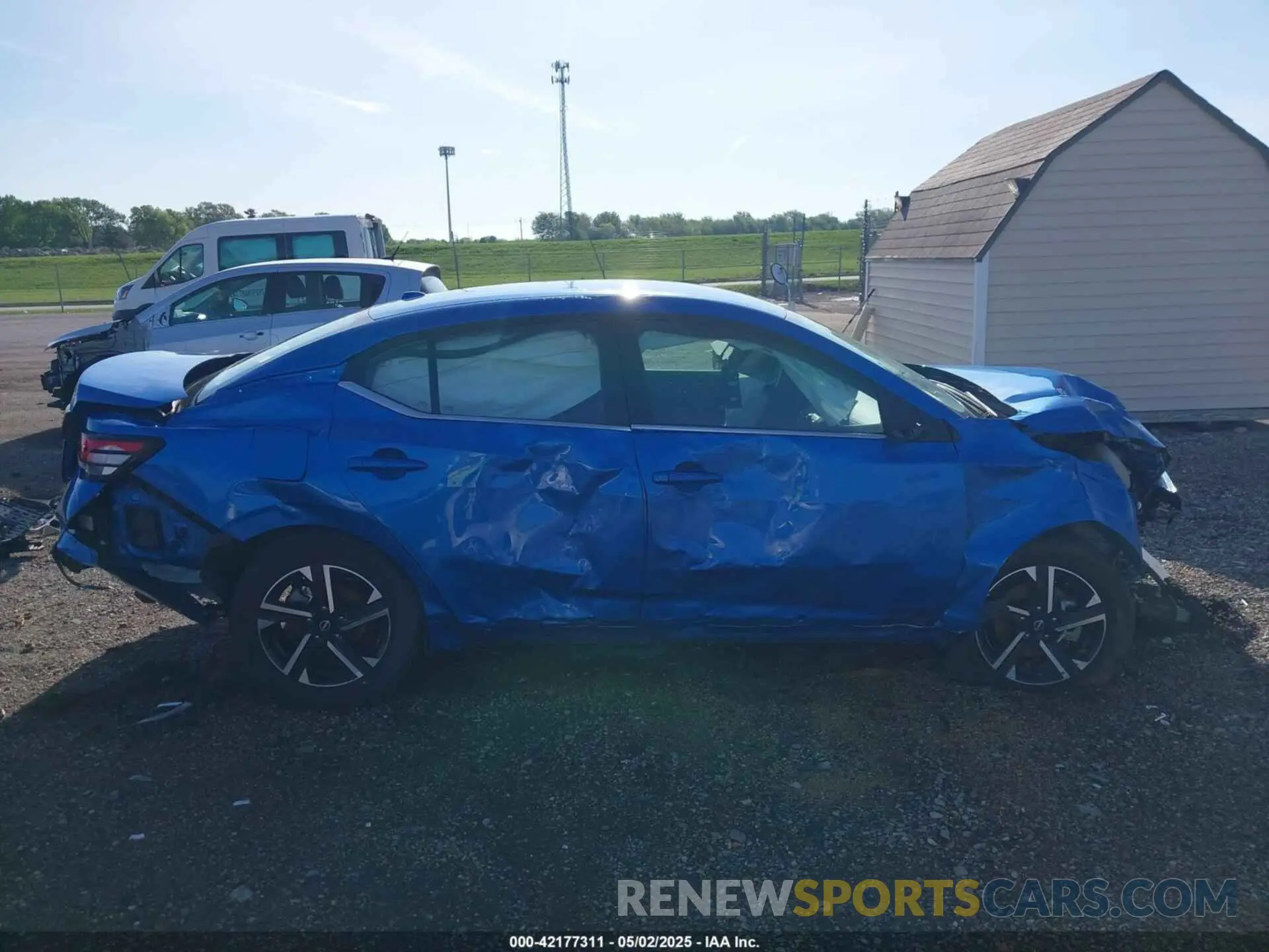 13 Photograph of a damaged car 3N1AB8CV3SY235170 NISSAN SENTRA 2025