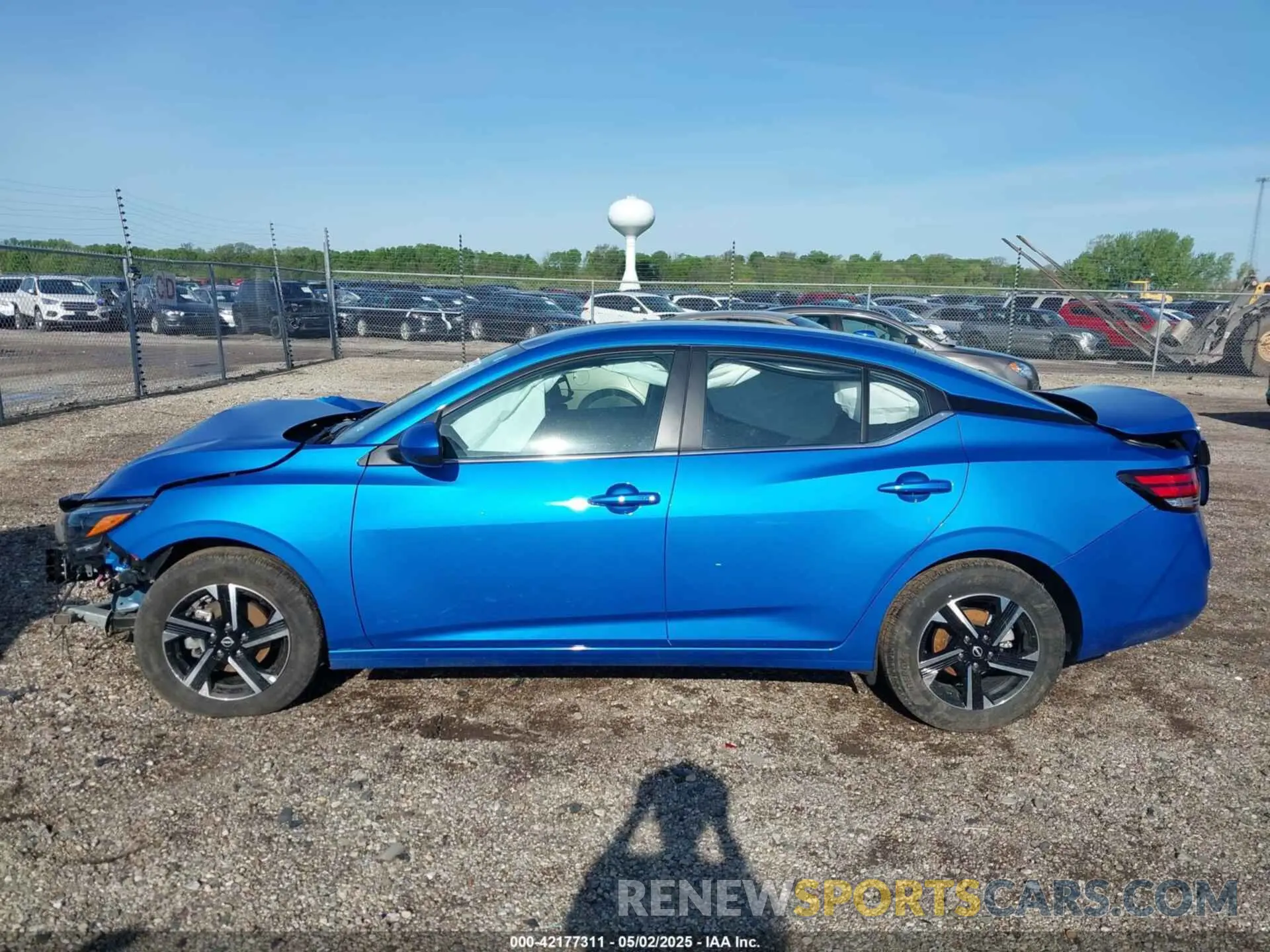 14 Photograph of a damaged car 3N1AB8CV3SY235170 NISSAN SENTRA 2025