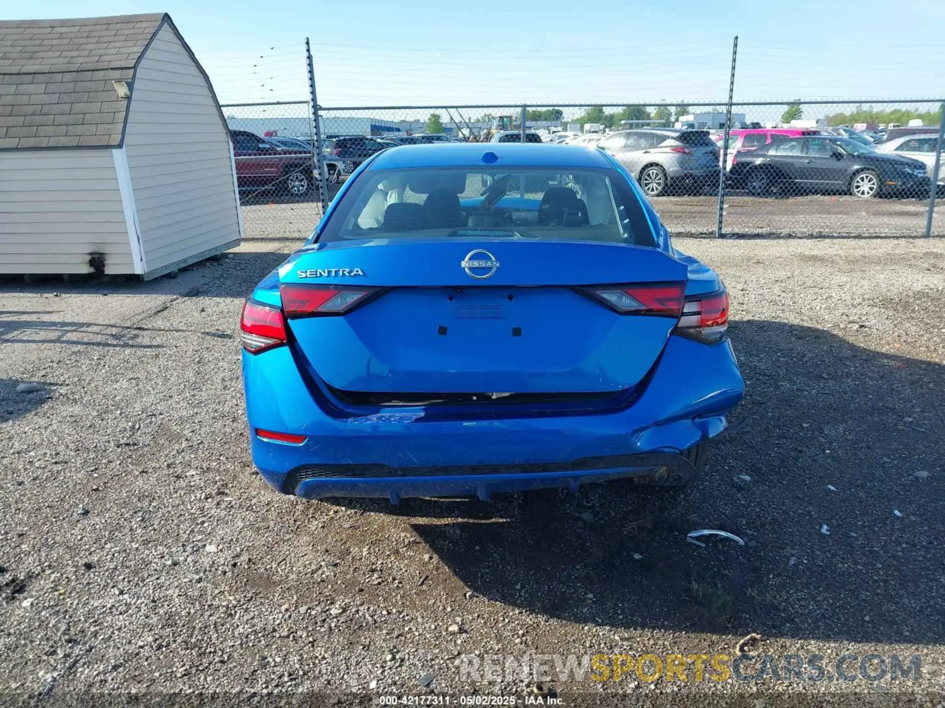 16 Photograph of a damaged car 3N1AB8CV3SY235170 NISSAN SENTRA 2025