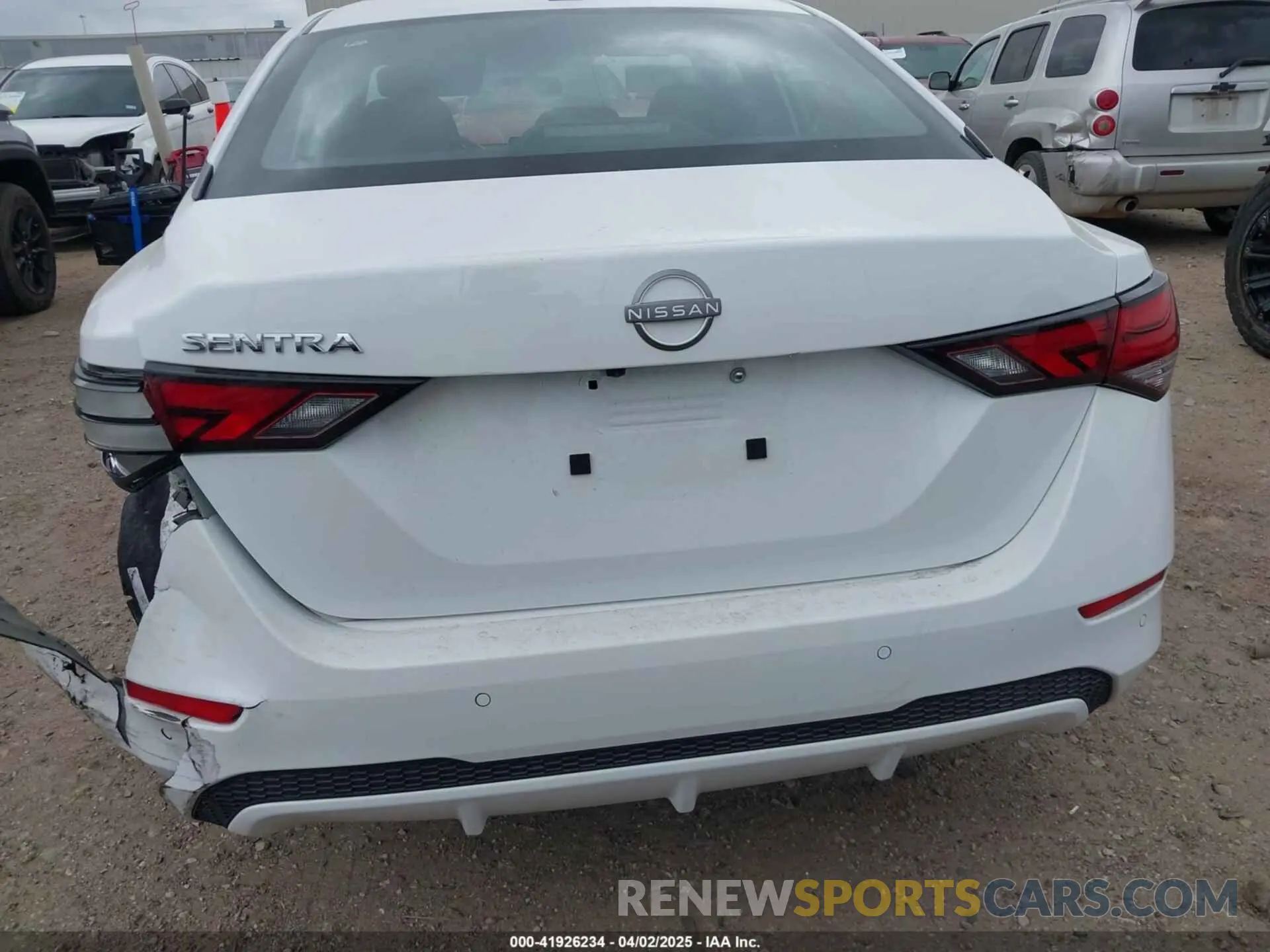 16 Photograph of a damaged car 3N1AB8CV3SY235606 NISSAN SENTRA 2025