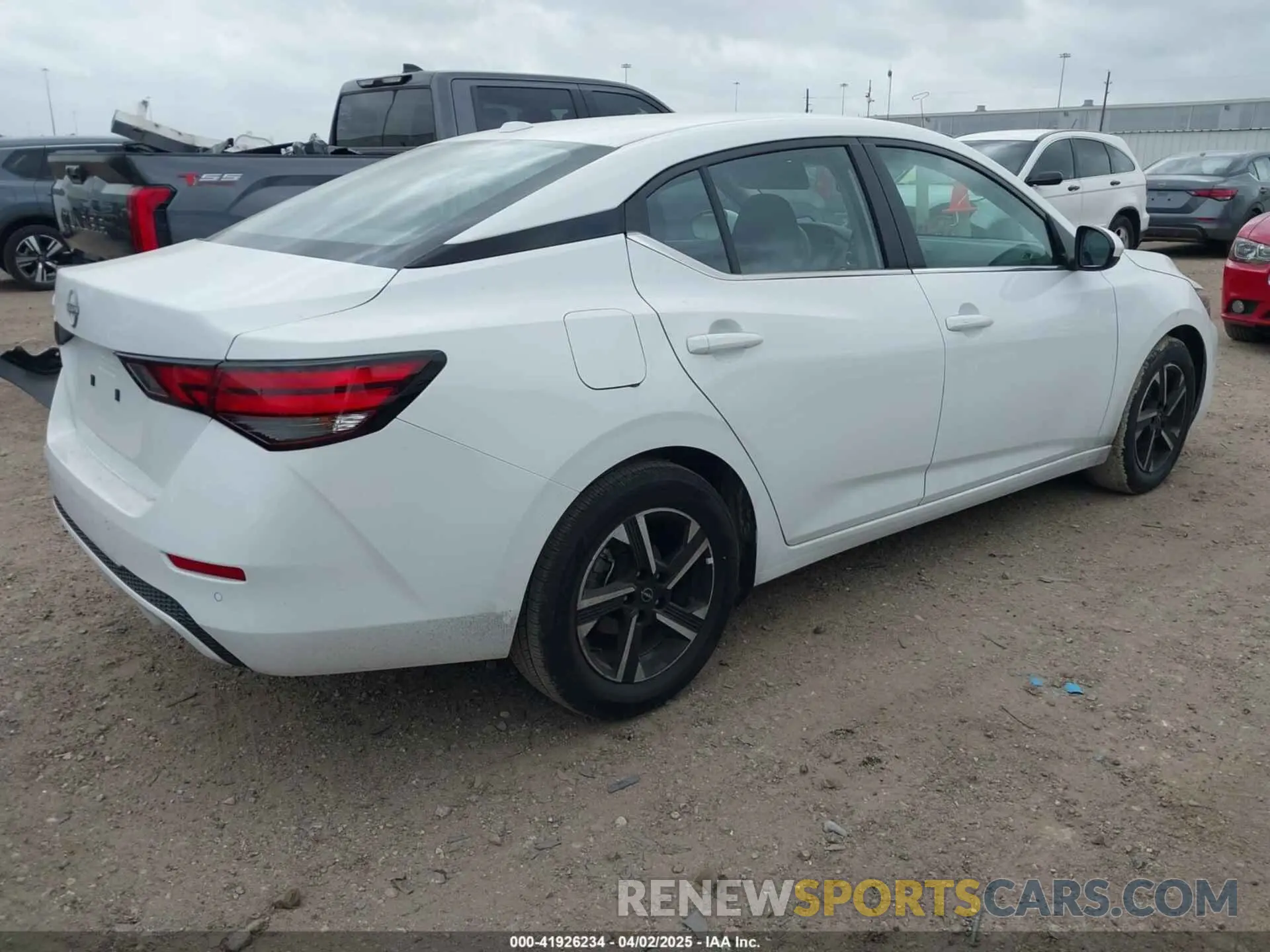 4 Photograph of a damaged car 3N1AB8CV3SY235606 NISSAN SENTRA 2025