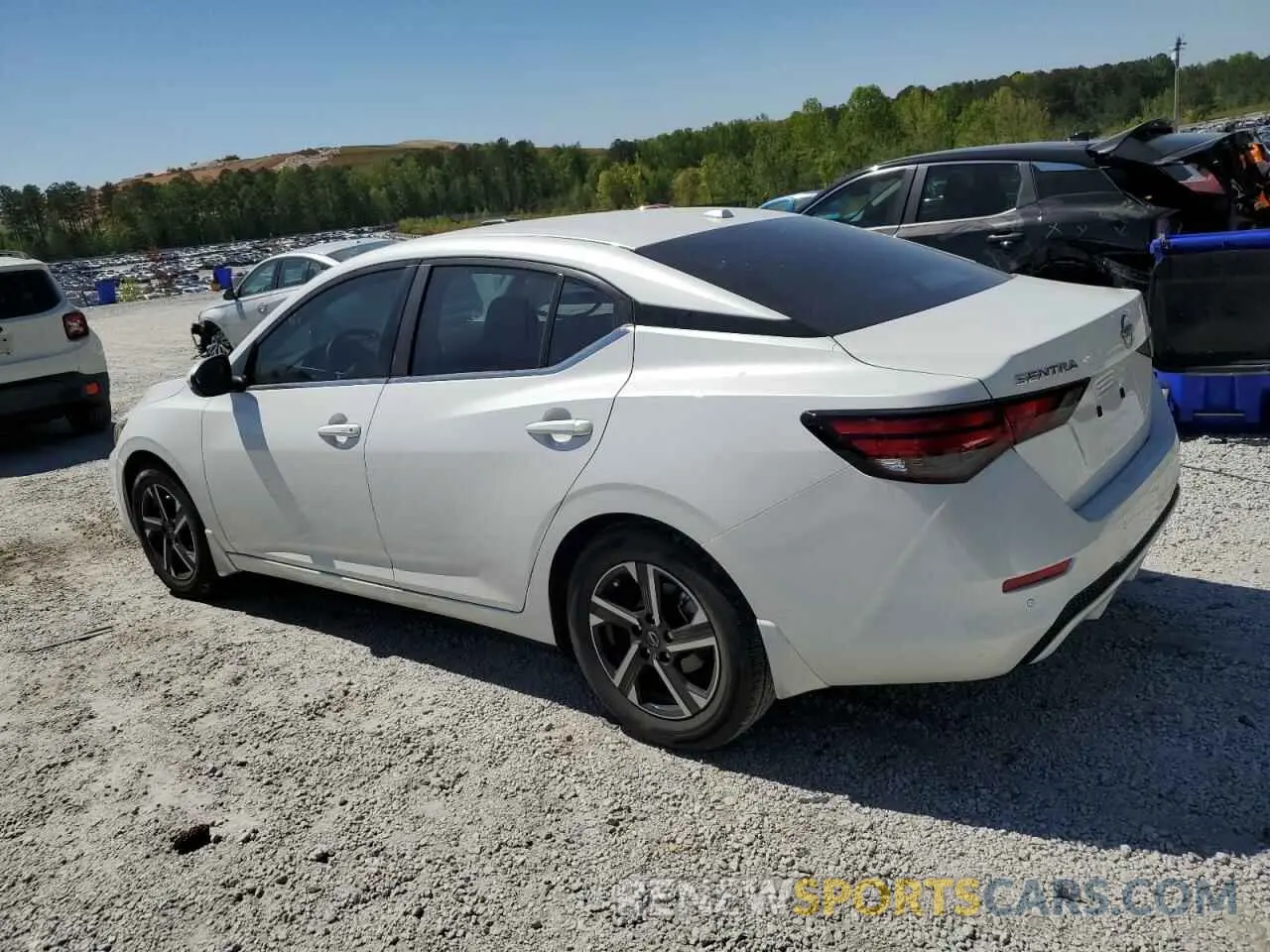 2 Photograph of a damaged car 3N1AB8CV3SY237243 NISSAN SENTRA 2025