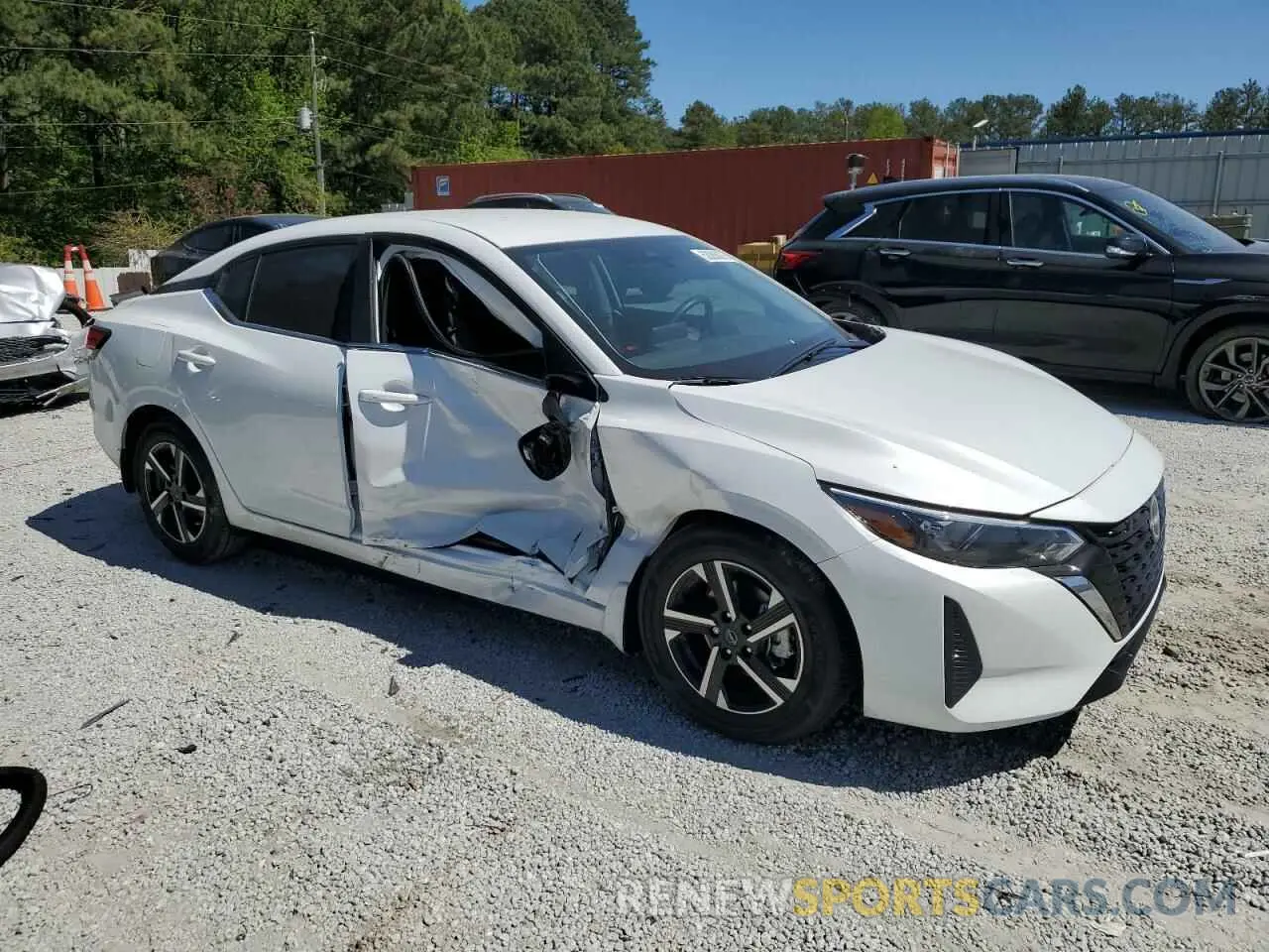 4 Photograph of a damaged car 3N1AB8CV3SY237243 NISSAN SENTRA 2025