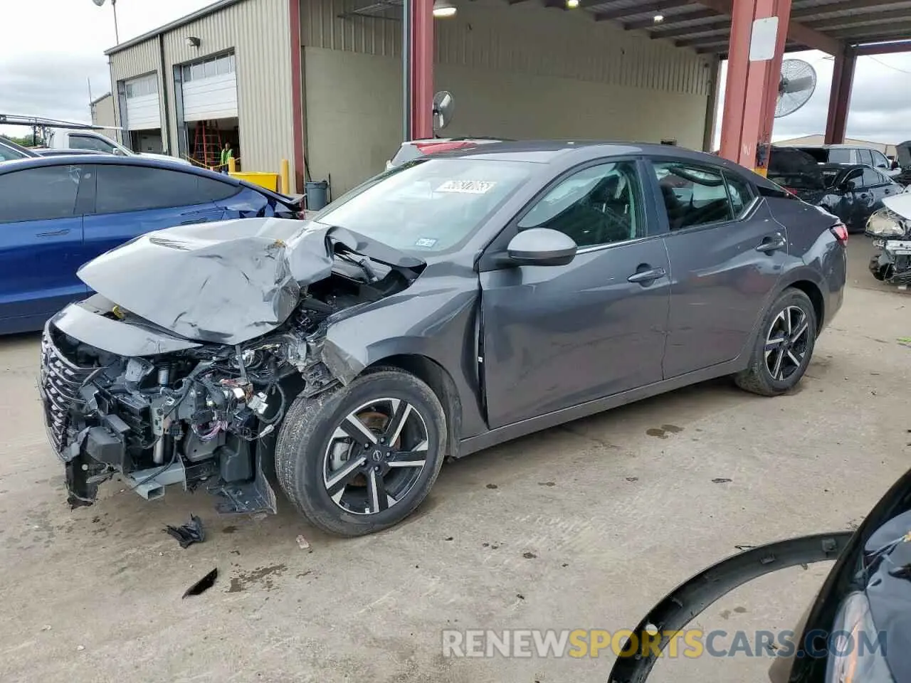 1 Photograph of a damaged car 3N1AB8CV3SY237906 NISSAN SENTRA 2025