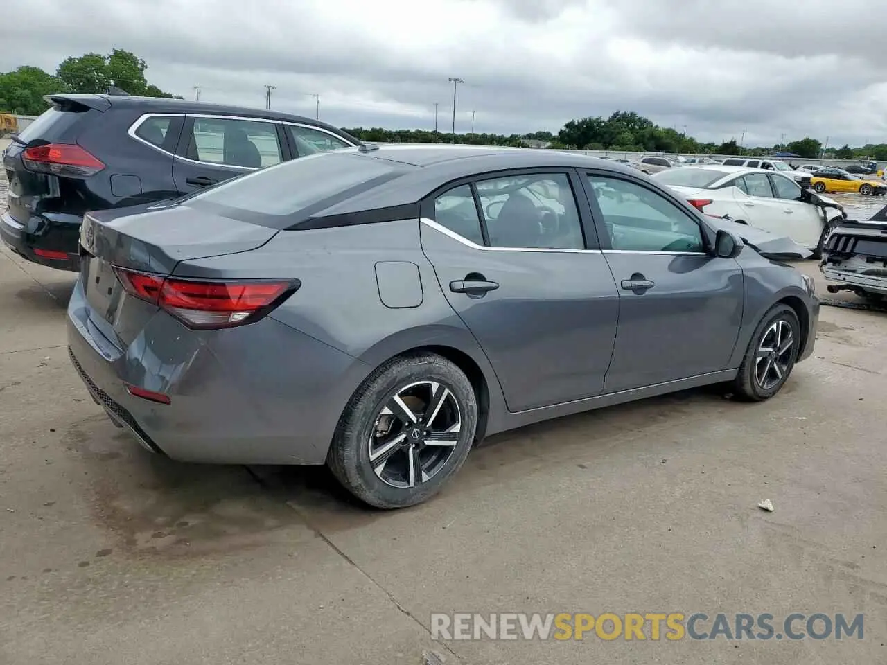 3 Photograph of a damaged car 3N1AB8CV3SY237906 NISSAN SENTRA 2025