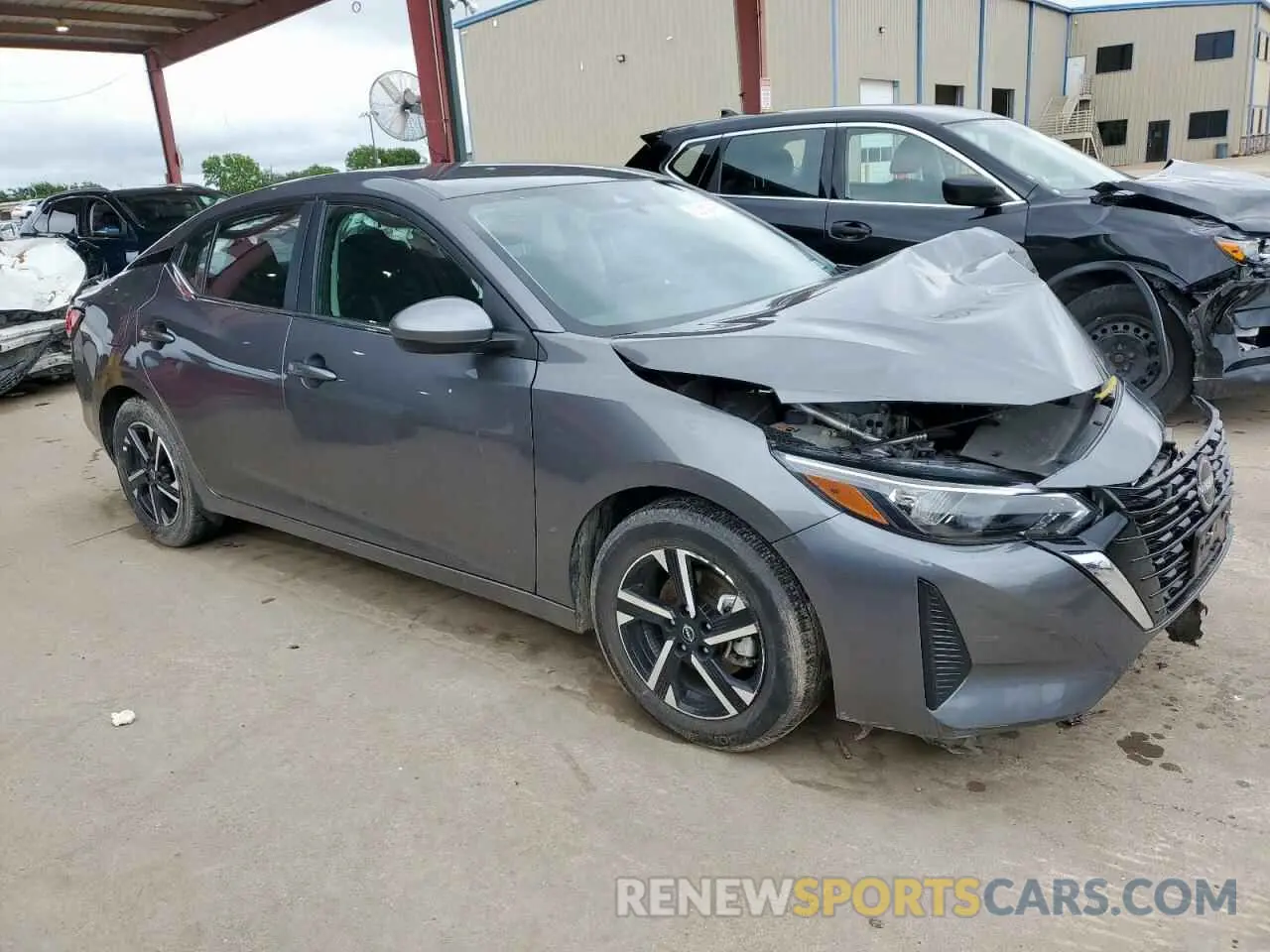 4 Photograph of a damaged car 3N1AB8CV3SY237906 NISSAN SENTRA 2025