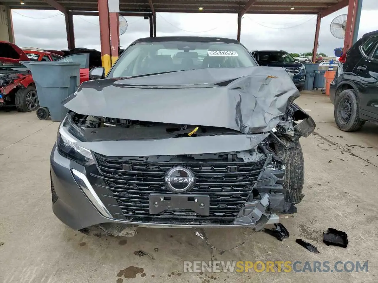 5 Photograph of a damaged car 3N1AB8CV3SY237906 NISSAN SENTRA 2025