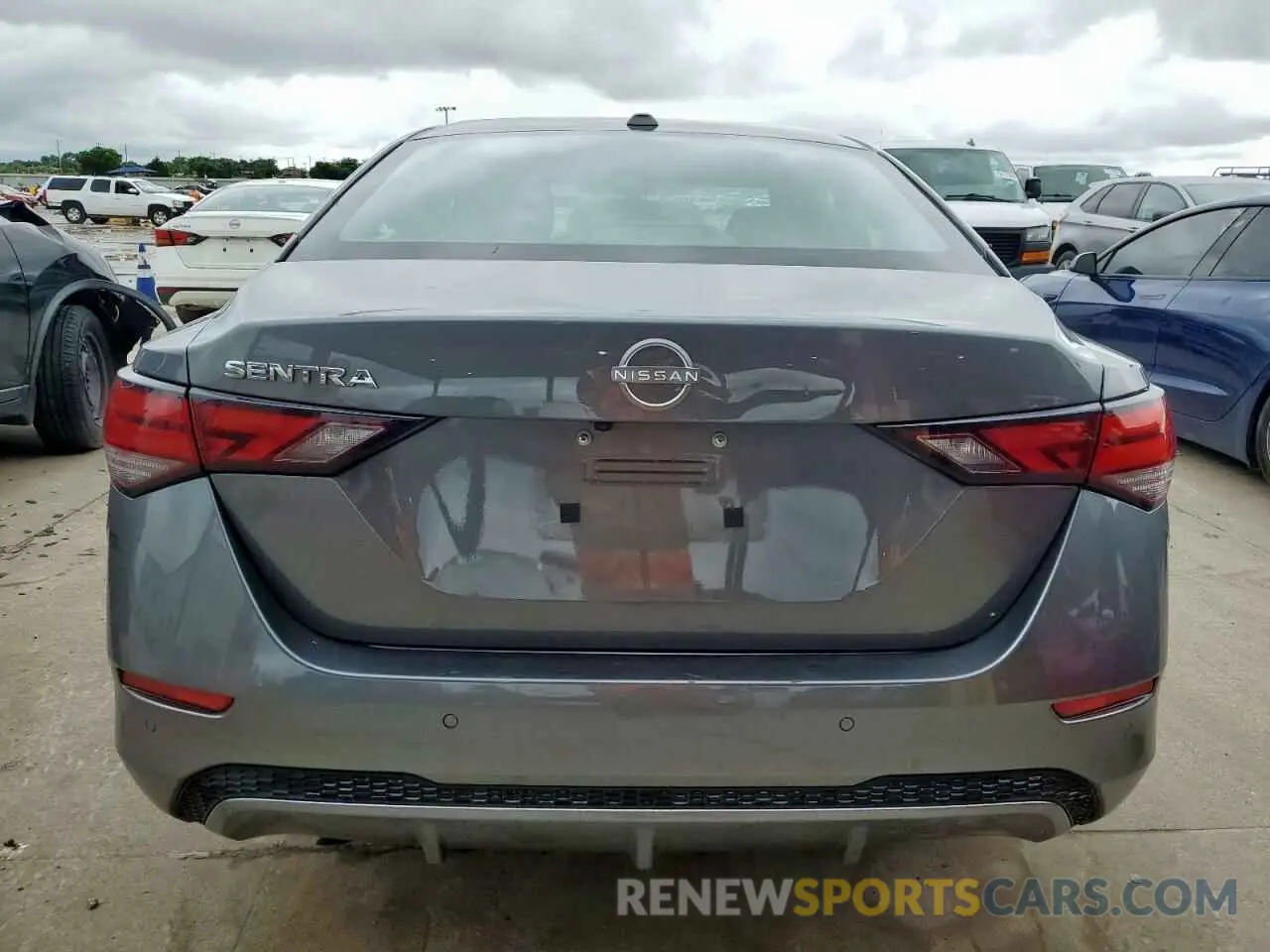 6 Photograph of a damaged car 3N1AB8CV3SY237906 NISSAN SENTRA 2025