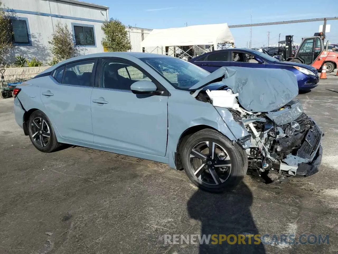 4 Photograph of a damaged car 3N1AB8CV3SY251207 NISSAN SENTRA 2025
