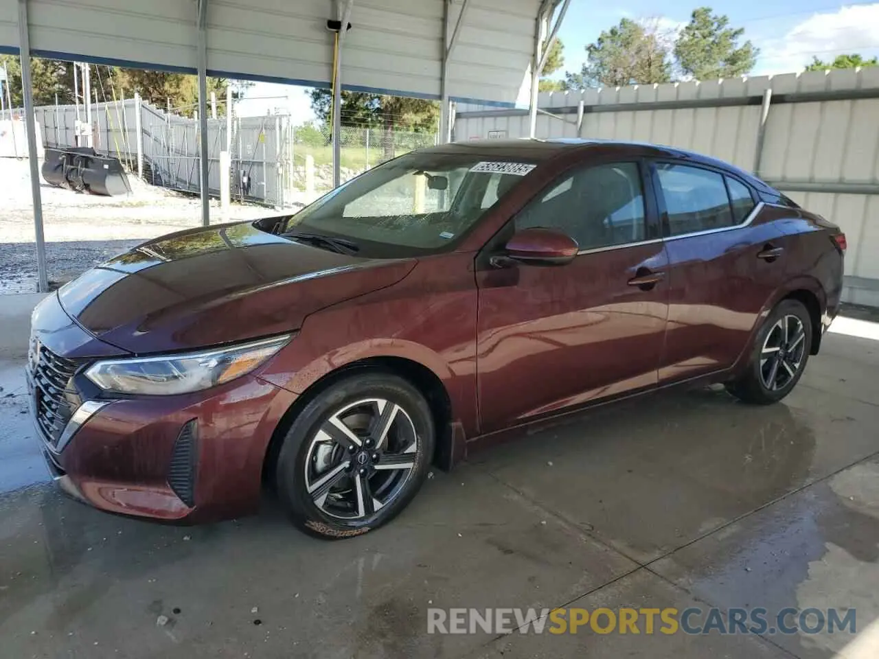1 Photograph of a damaged car 3N1AB8CV3SY277970 NISSAN SENTRA 2025