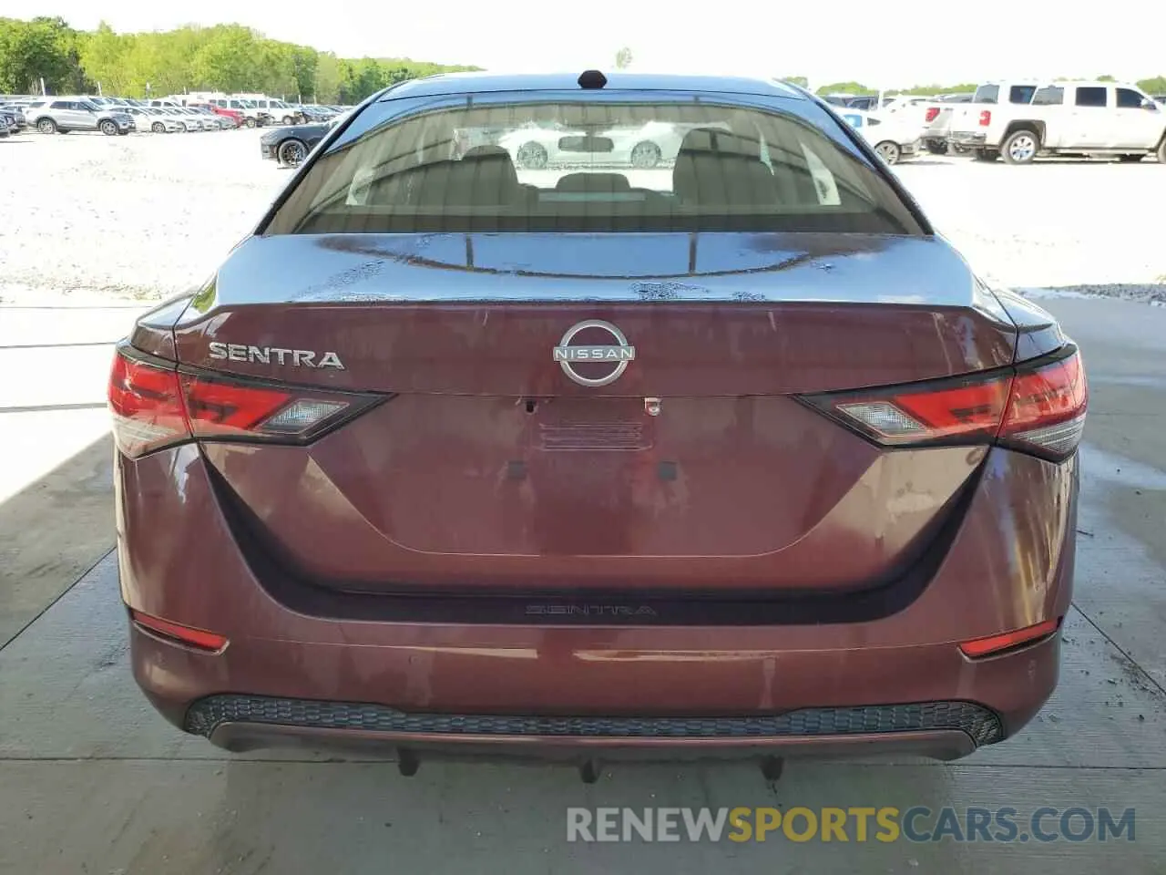 6 Photograph of a damaged car 3N1AB8CV3SY277970 NISSAN SENTRA 2025