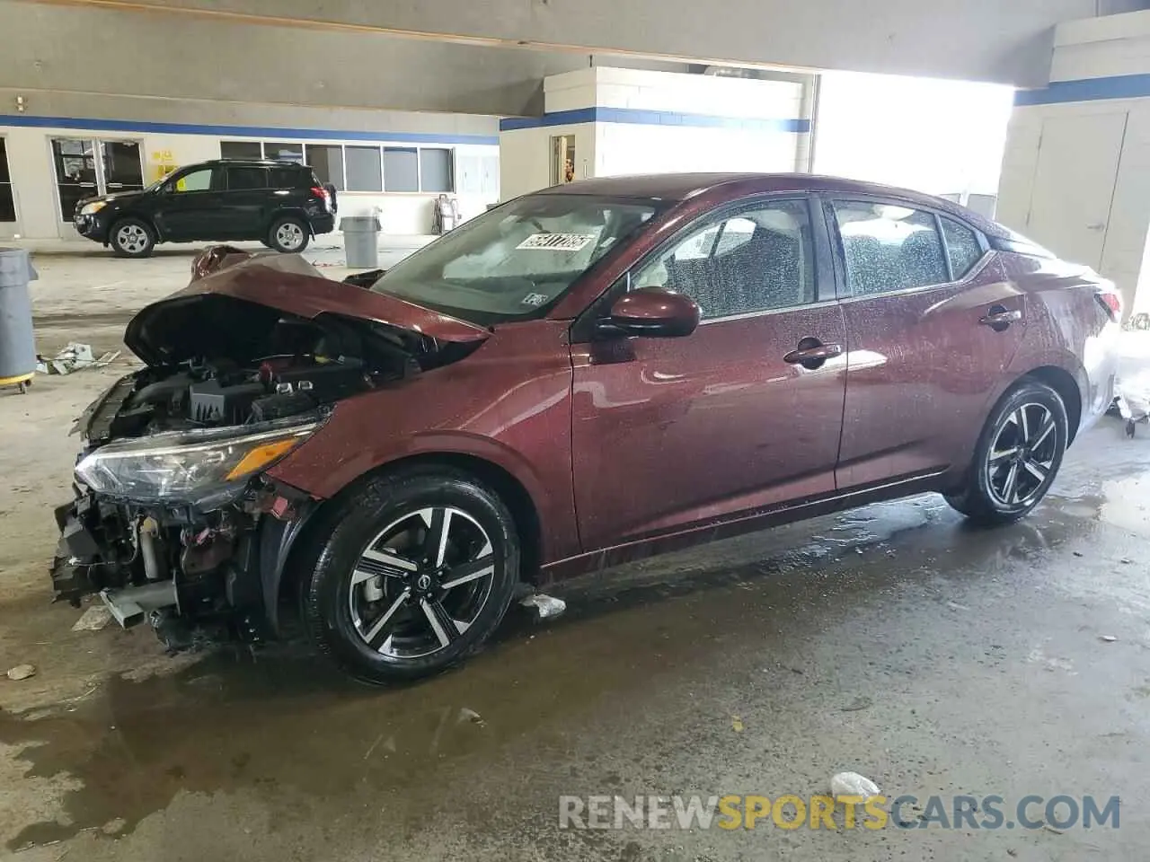 1 Photograph of a damaged car 3N1AB8CV3SY283798 NISSAN SENTRA 2025