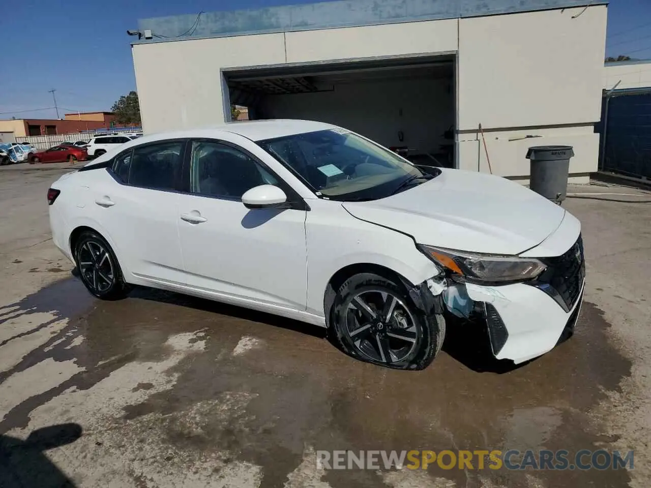 4 Photograph of a damaged car 3N1AB8CV3SY286071 NISSAN SENTRA 2025