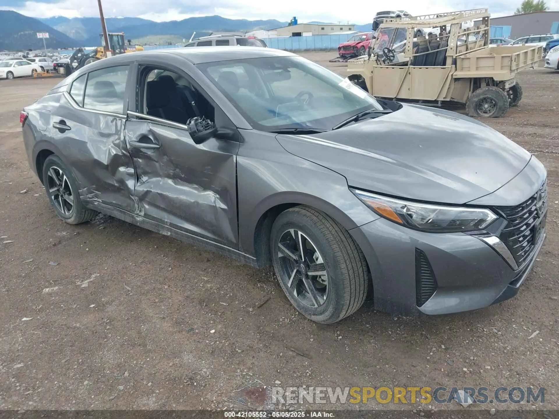 1 Photograph of a damaged car 3N1AB8CV3SY300566 NISSAN SENTRA 2025