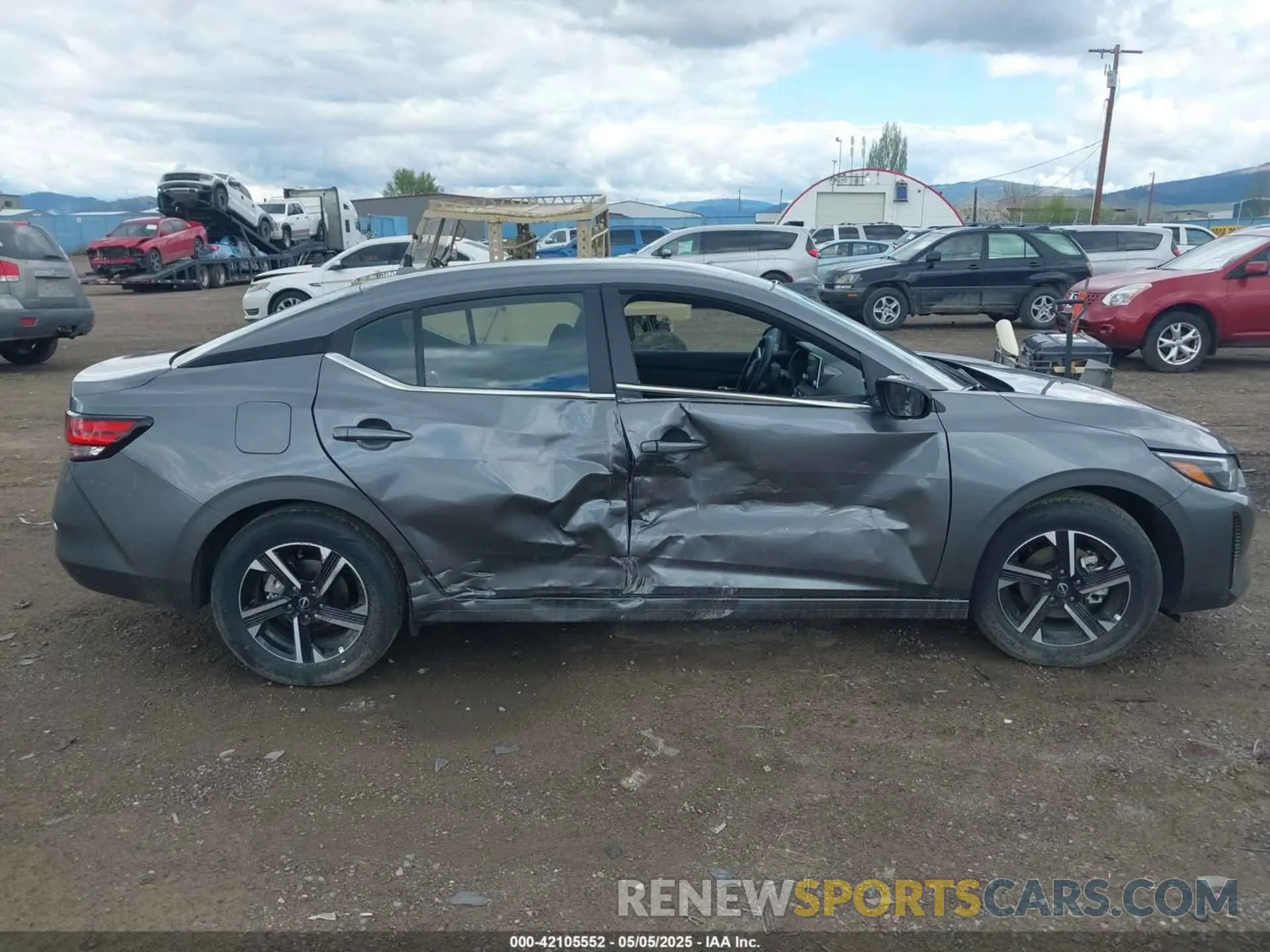 14 Photograph of a damaged car 3N1AB8CV3SY300566 NISSAN SENTRA 2025