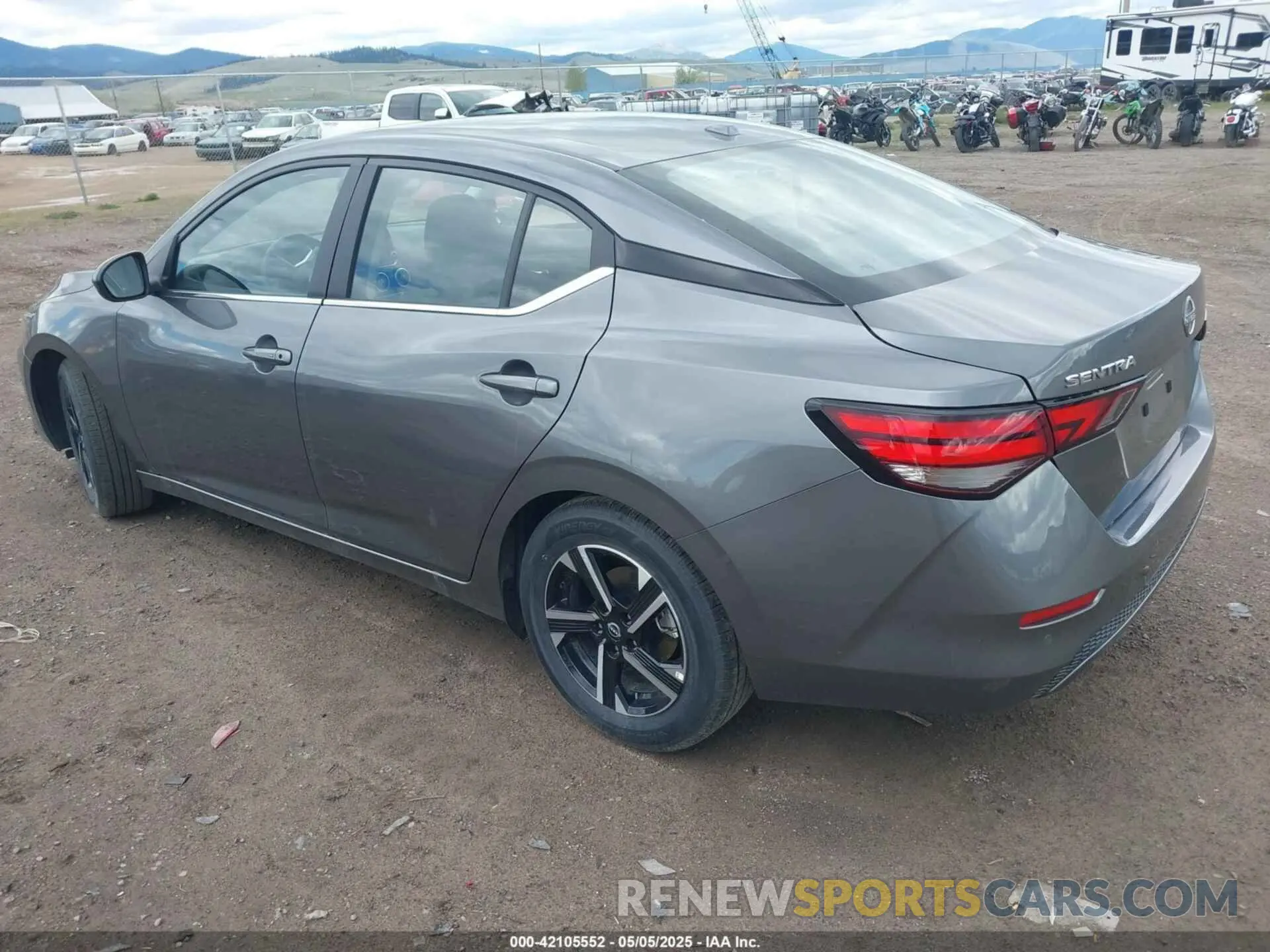 3 Photograph of a damaged car 3N1AB8CV3SY300566 NISSAN SENTRA 2025