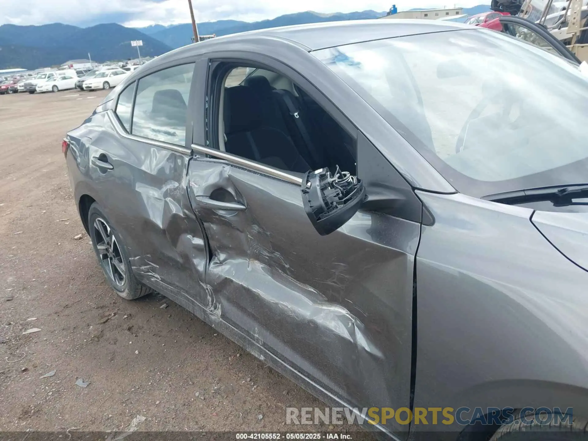 6 Photograph of a damaged car 3N1AB8CV3SY300566 NISSAN SENTRA 2025