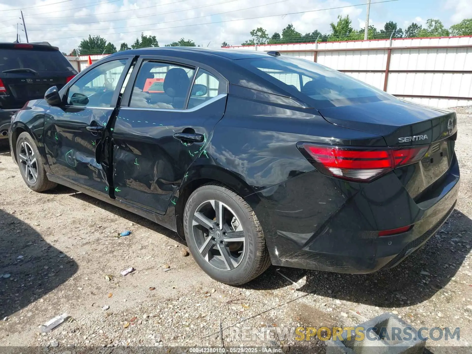 3 Photograph of a damaged car 3N1AB8CV4SY206969 NISSAN SENTRA 2025