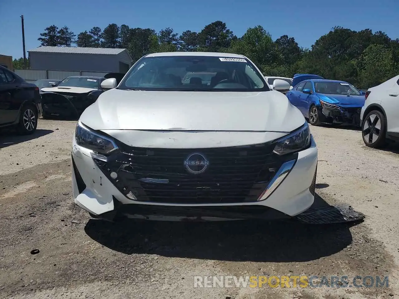 5 Photograph of a damaged car 3N1AB8CV4SY209581 NISSAN SENTRA 2025