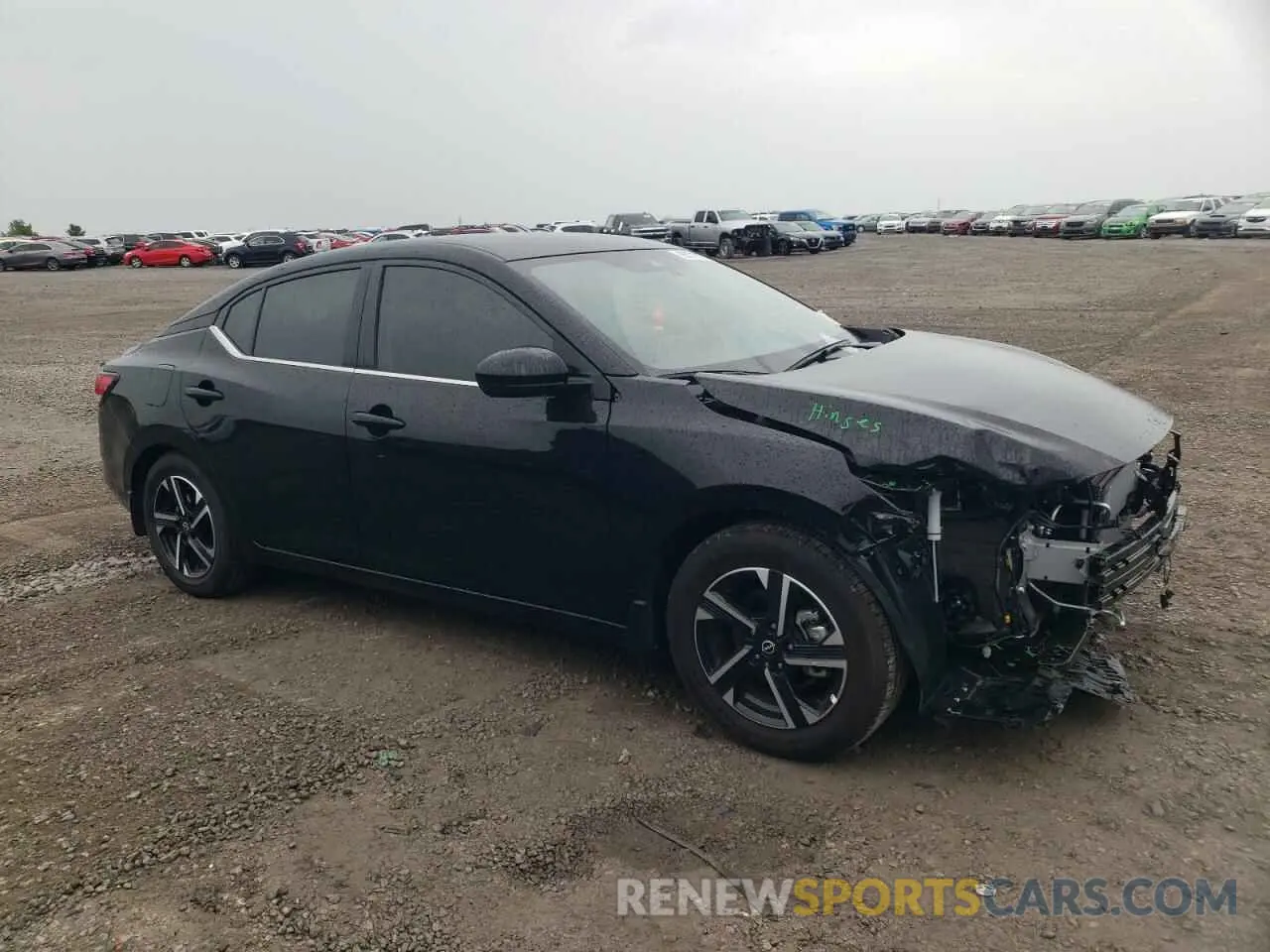 4 Photograph of a damaged car 3N1AB8CV4SY214232 NISSAN SENTRA 2025