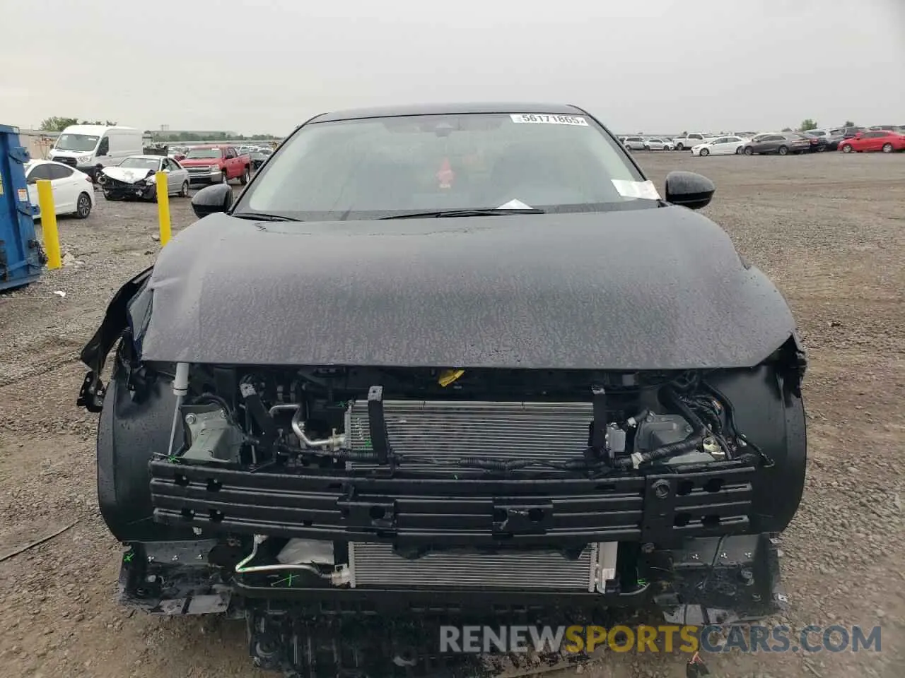 5 Photograph of a damaged car 3N1AB8CV4SY214232 NISSAN SENTRA 2025