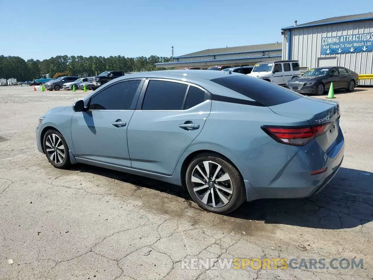 2 Photograph of a damaged car 3N1AB8CV4SY216322 NISSAN SENTRA 2025