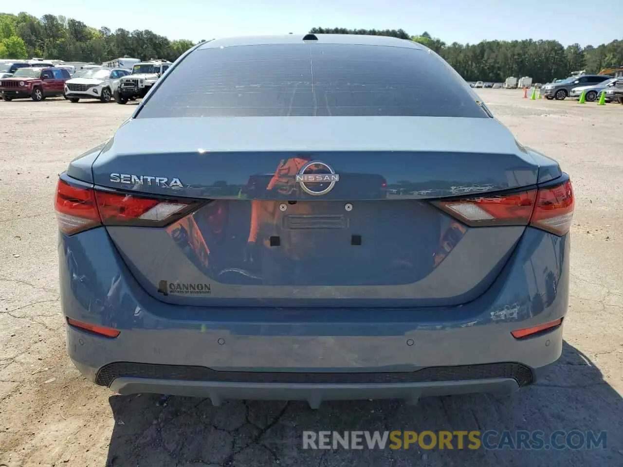 6 Photograph of a damaged car 3N1AB8CV4SY216322 NISSAN SENTRA 2025