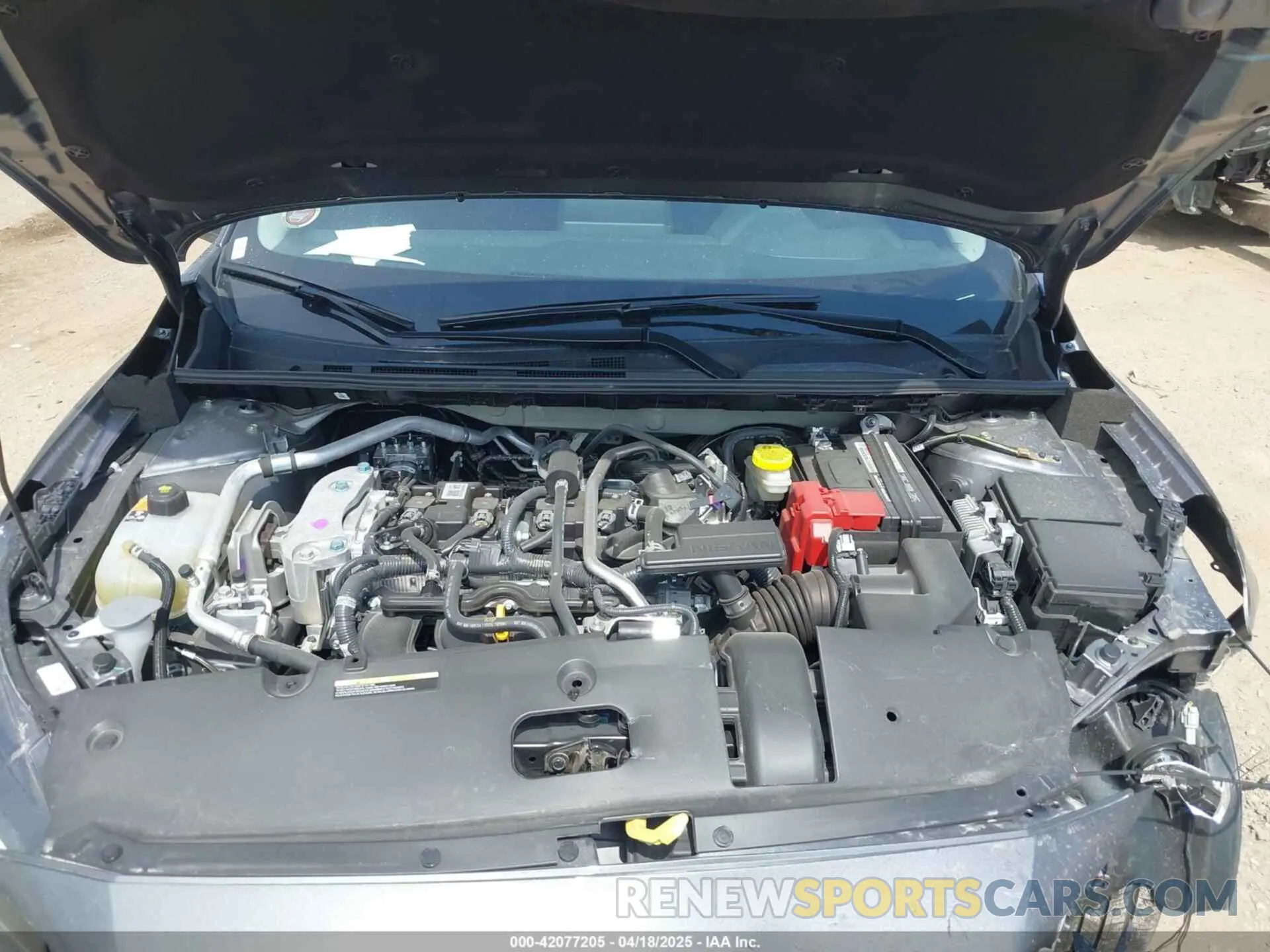 10 Photograph of a damaged car 3N1AB8CV4SY218975 NISSAN SENTRA 2025