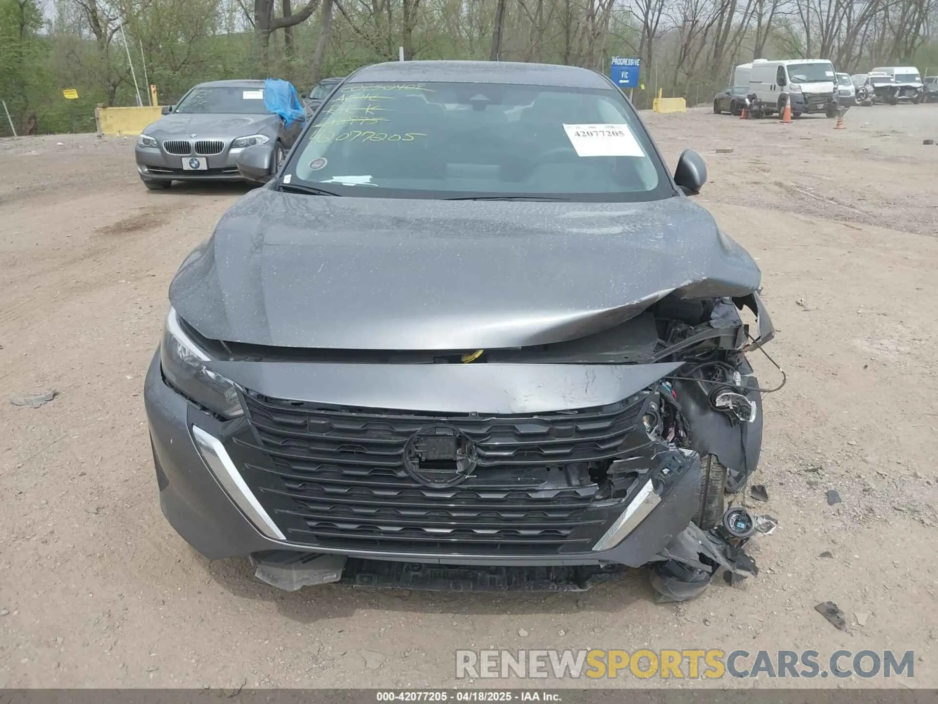 12 Photograph of a damaged car 3N1AB8CV4SY218975 NISSAN SENTRA 2025