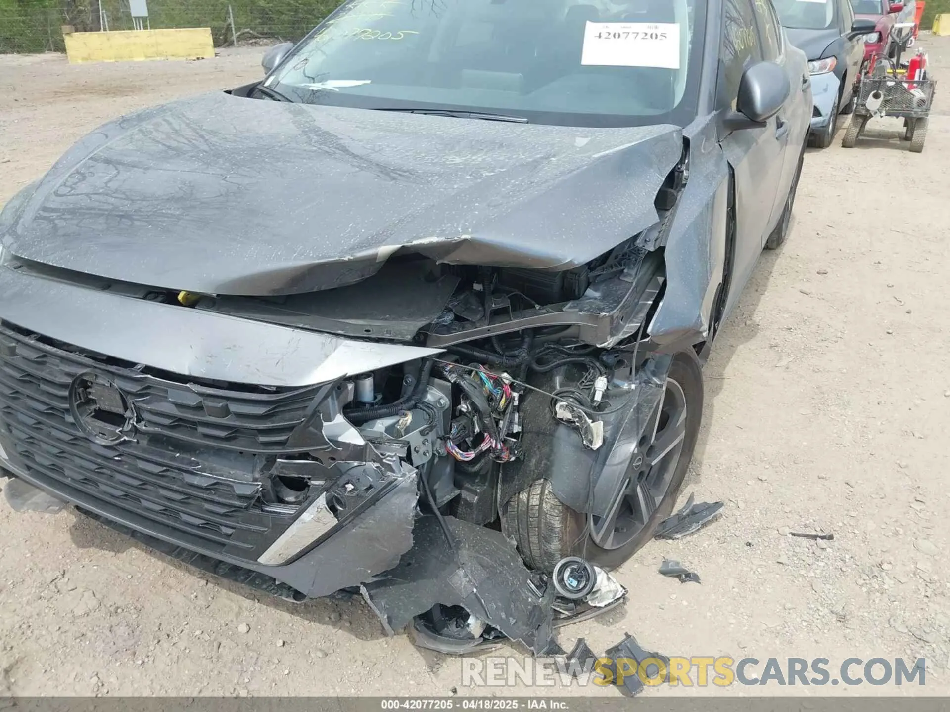 6 Photograph of a damaged car 3N1AB8CV4SY218975 NISSAN SENTRA 2025