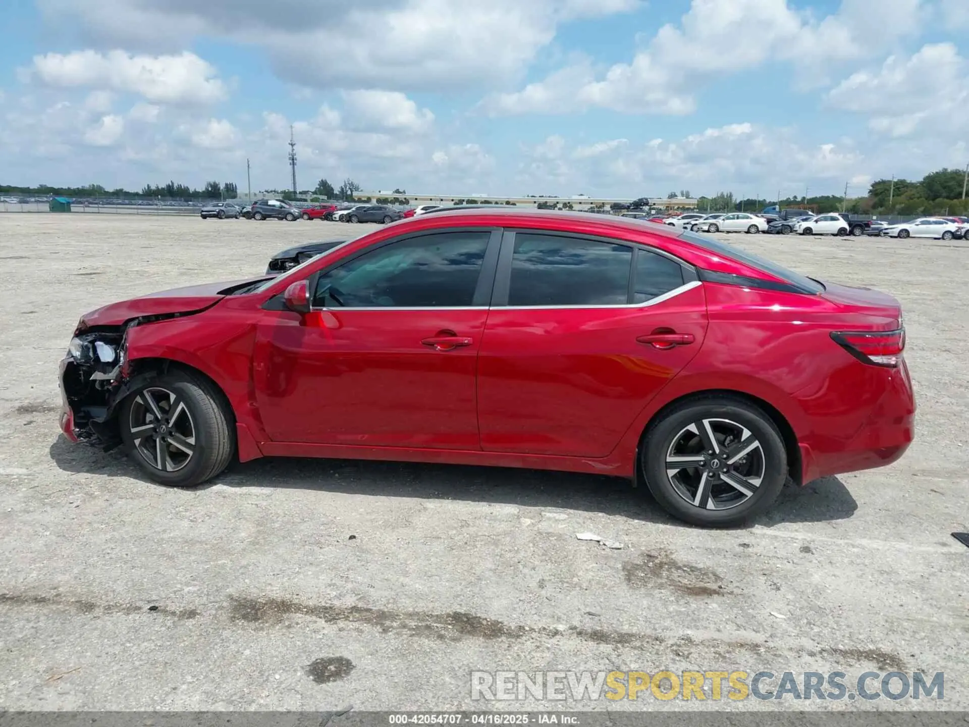 14 Photograph of a damaged car 3N1AB8CV4SY225361 NISSAN SENTRA 2025
