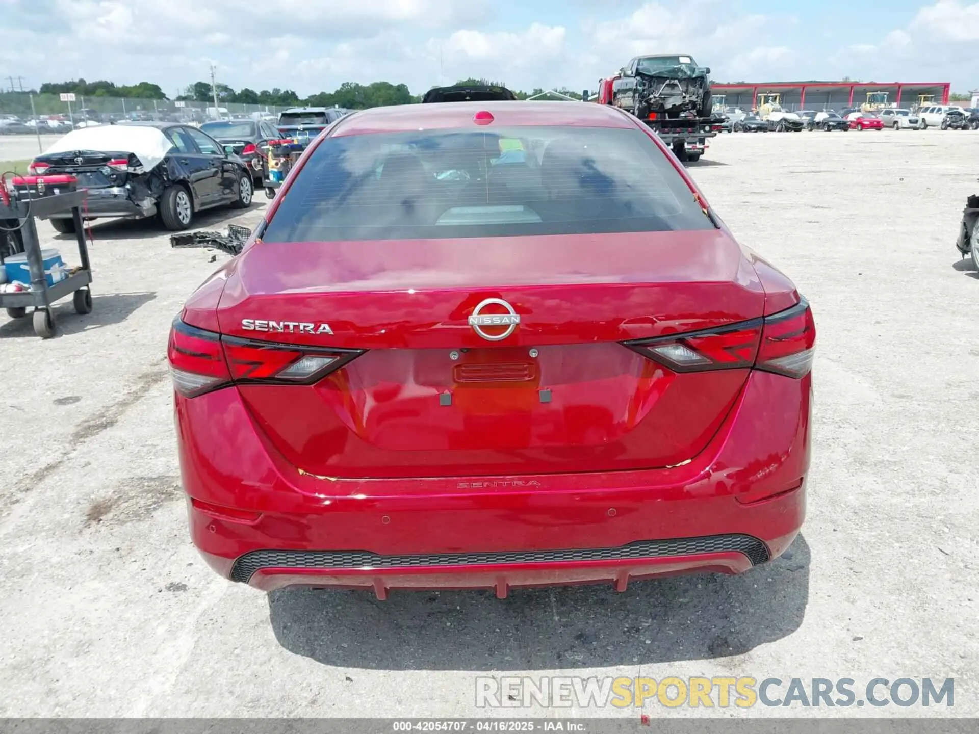 16 Photograph of a damaged car 3N1AB8CV4SY225361 NISSAN SENTRA 2025