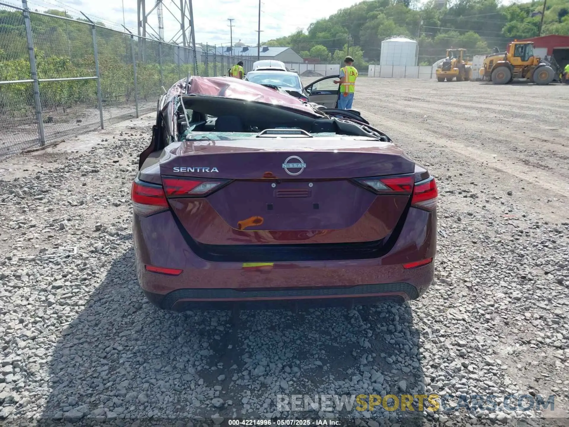 16 Photograph of a damaged car 3N1AB8CV4SY243505 NISSAN SENTRA 2025