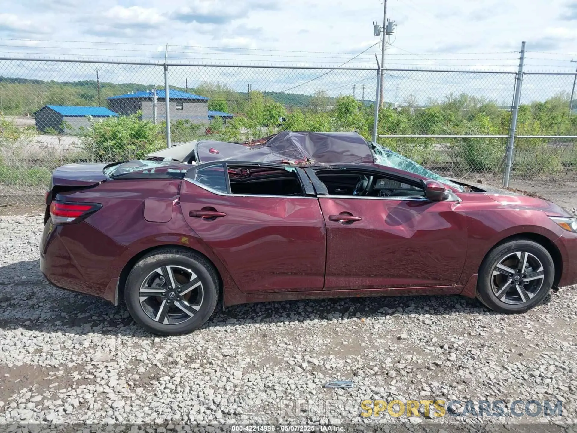 6 Photograph of a damaged car 3N1AB8CV4SY243505 NISSAN SENTRA 2025