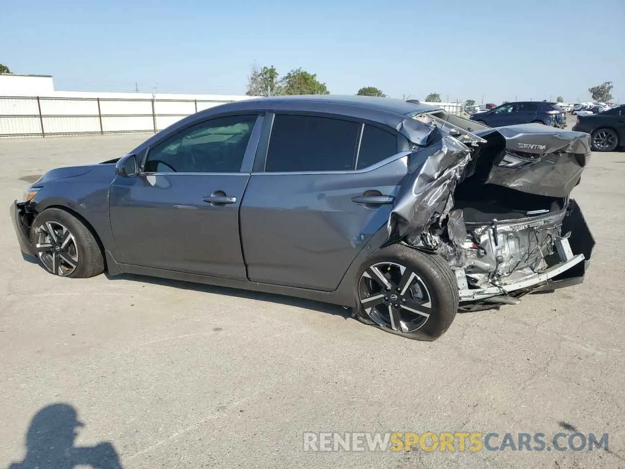 2 Photograph of a damaged car 3N1AB8CV4SY251104 NISSAN SENTRA 2025