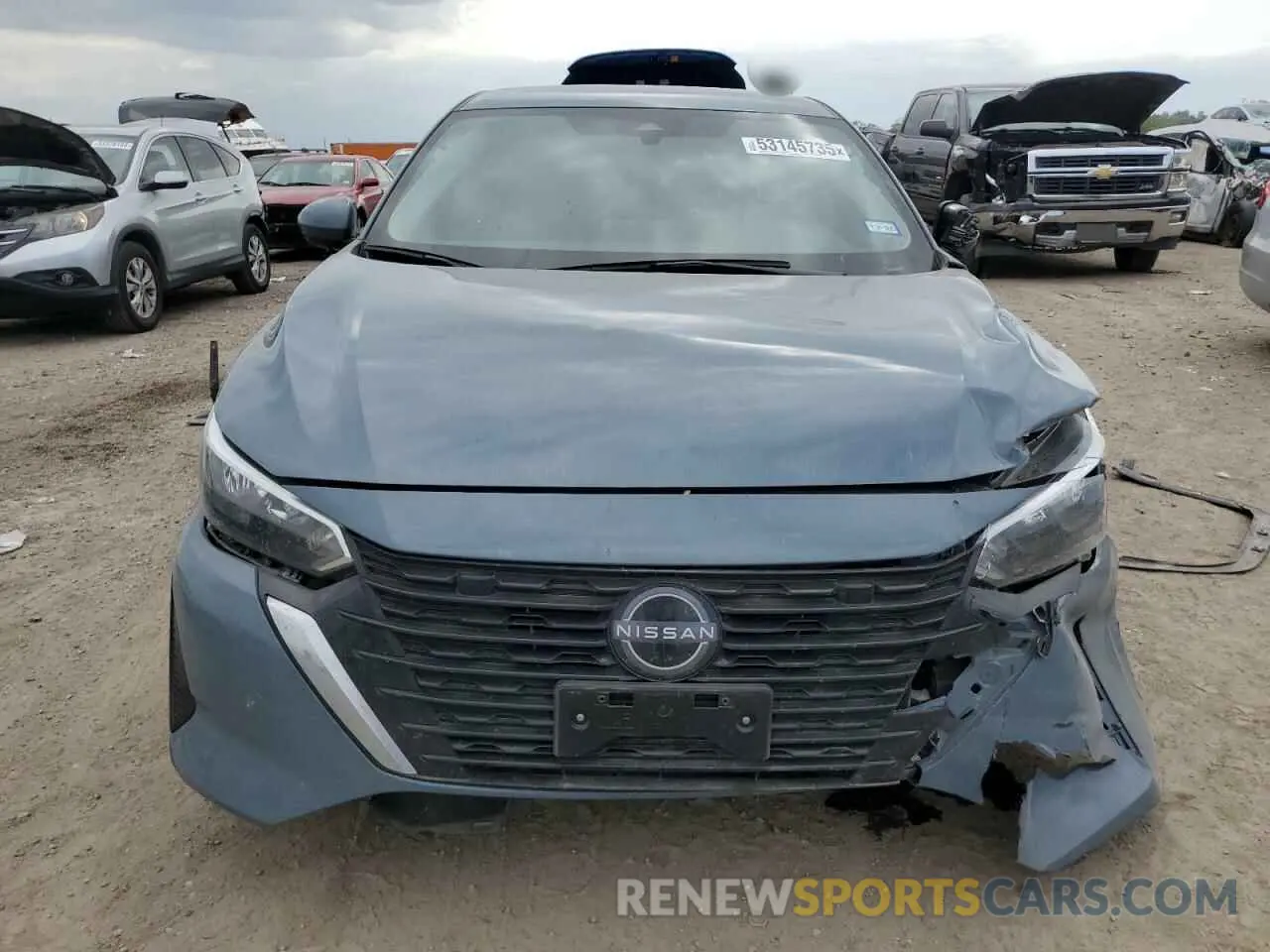 5 Photograph of a damaged car 3N1AB8CV4SY261101 NISSAN SENTRA 2025