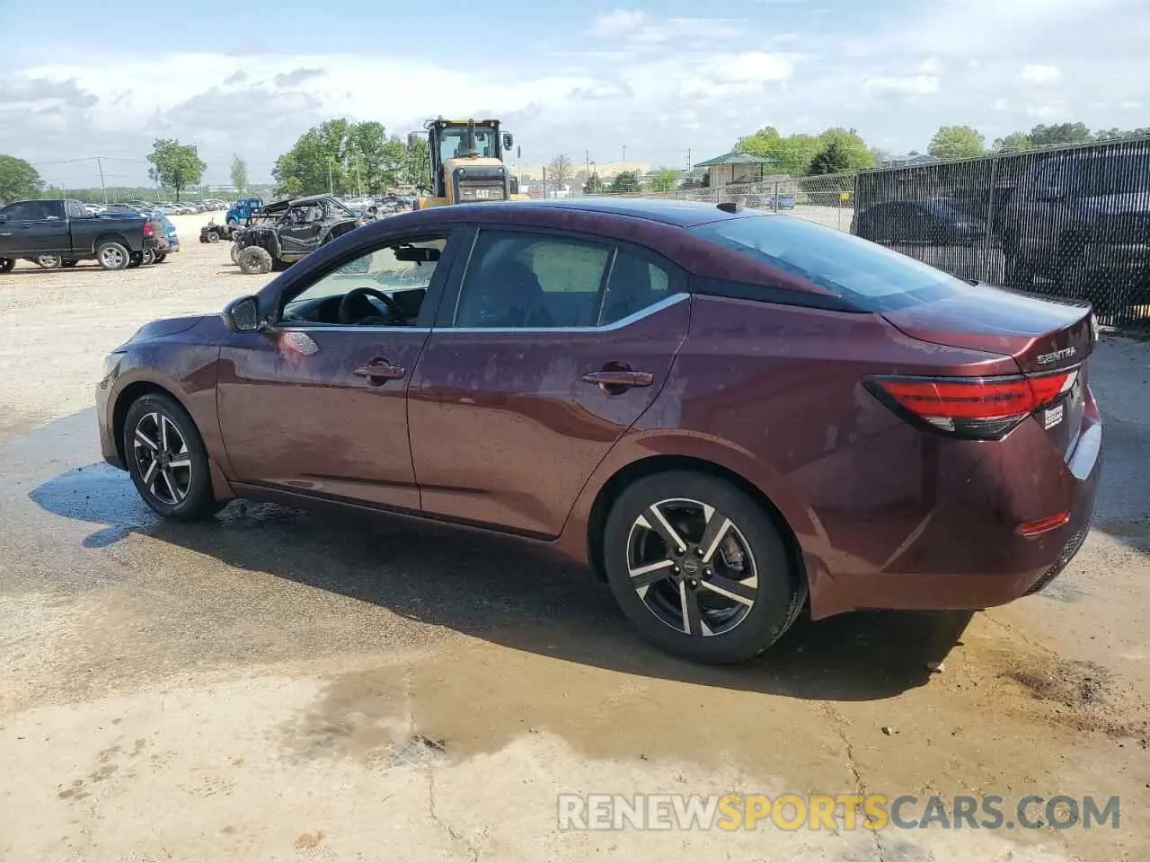 2 Photograph of a damaged car 3N1AB8CV4SY267190 NISSAN SENTRA 2025