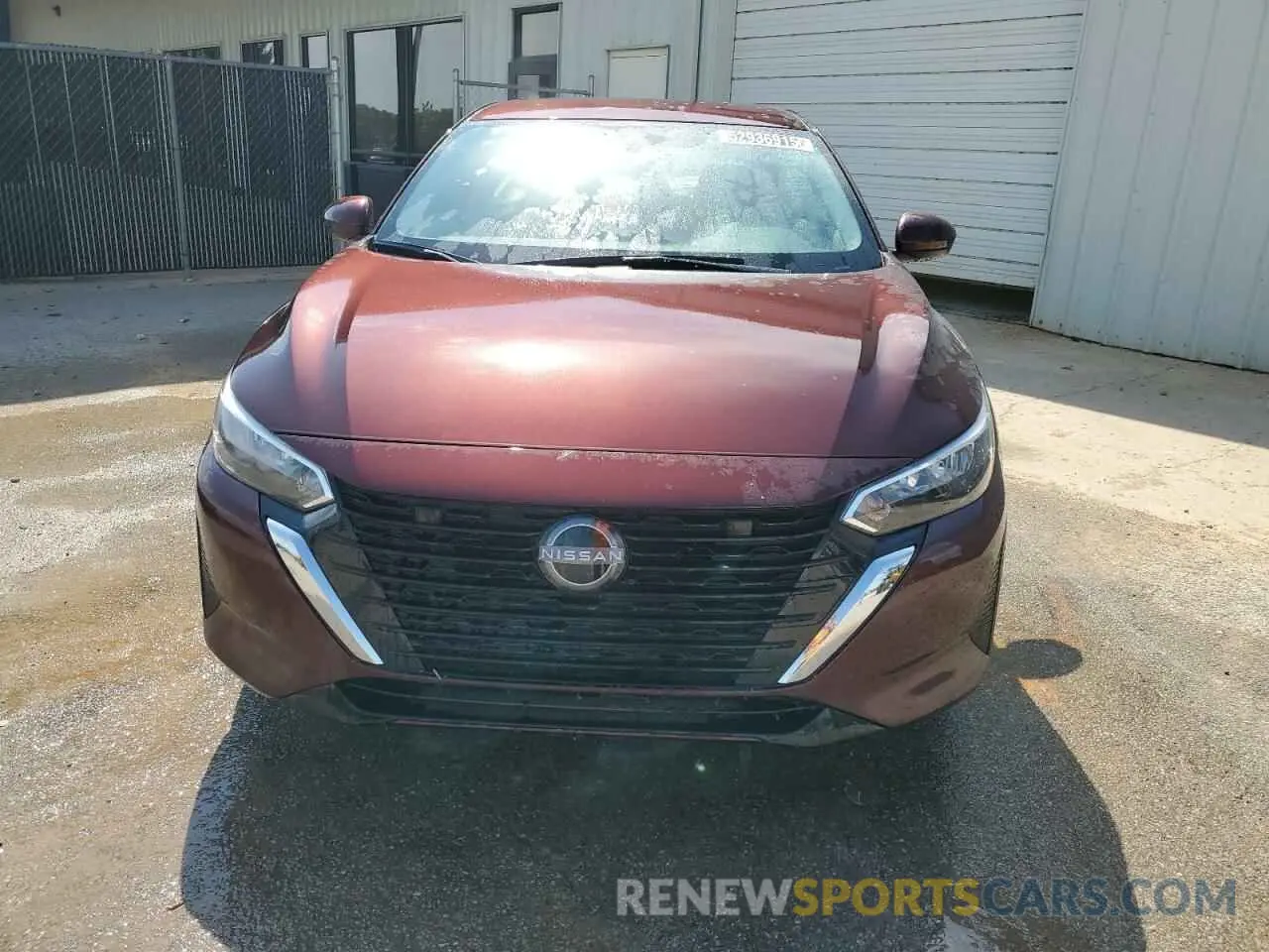 5 Photograph of a damaged car 3N1AB8CV4SY267190 NISSAN SENTRA 2025