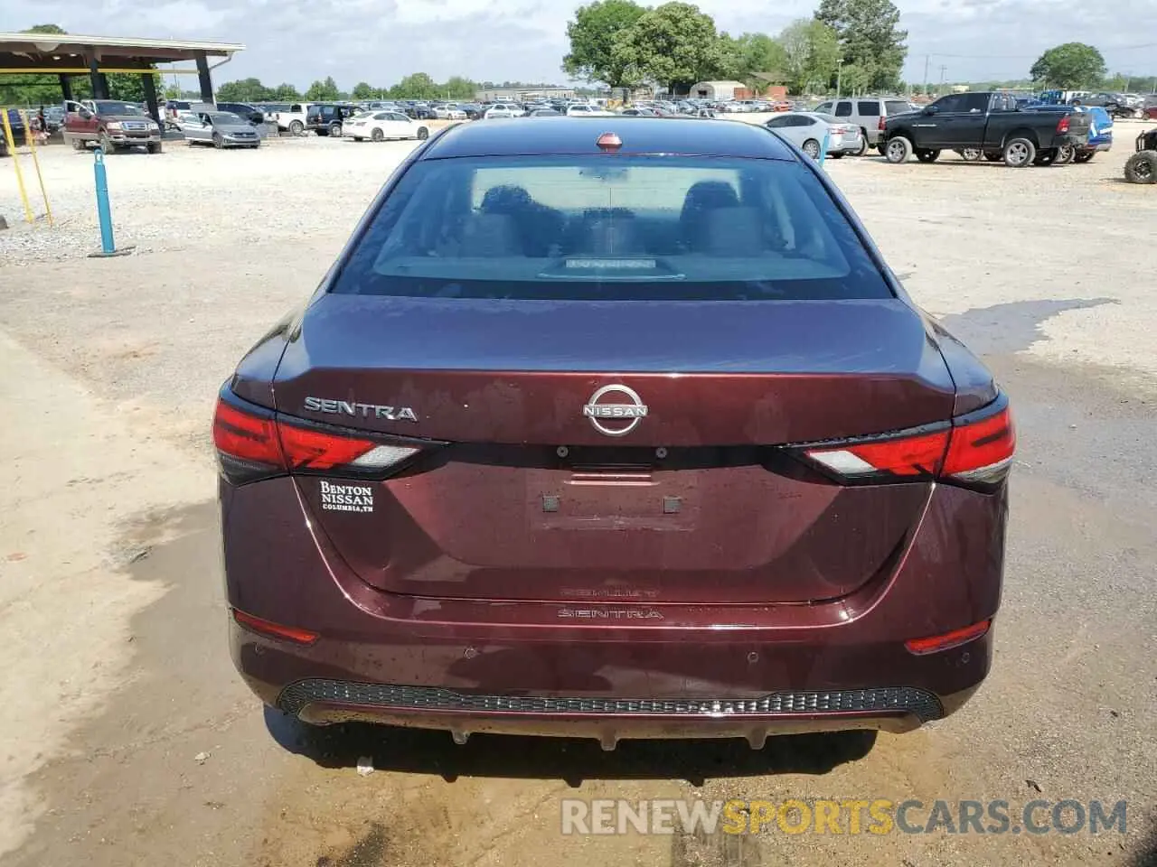6 Photograph of a damaged car 3N1AB8CV4SY267190 NISSAN SENTRA 2025