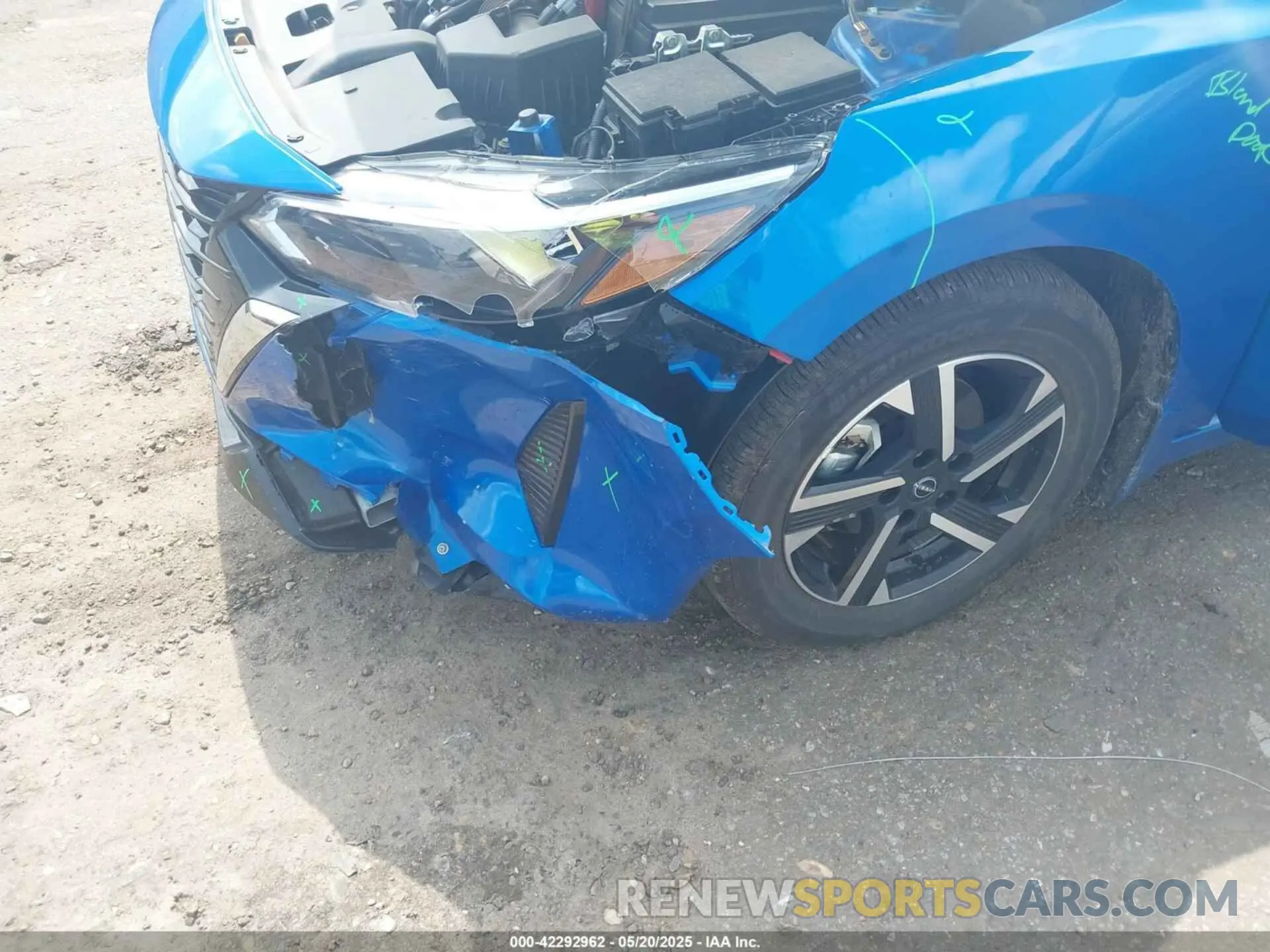 6 Photograph of a damaged car 3N1AB8CV4SY276309 NISSAN SENTRA 2025