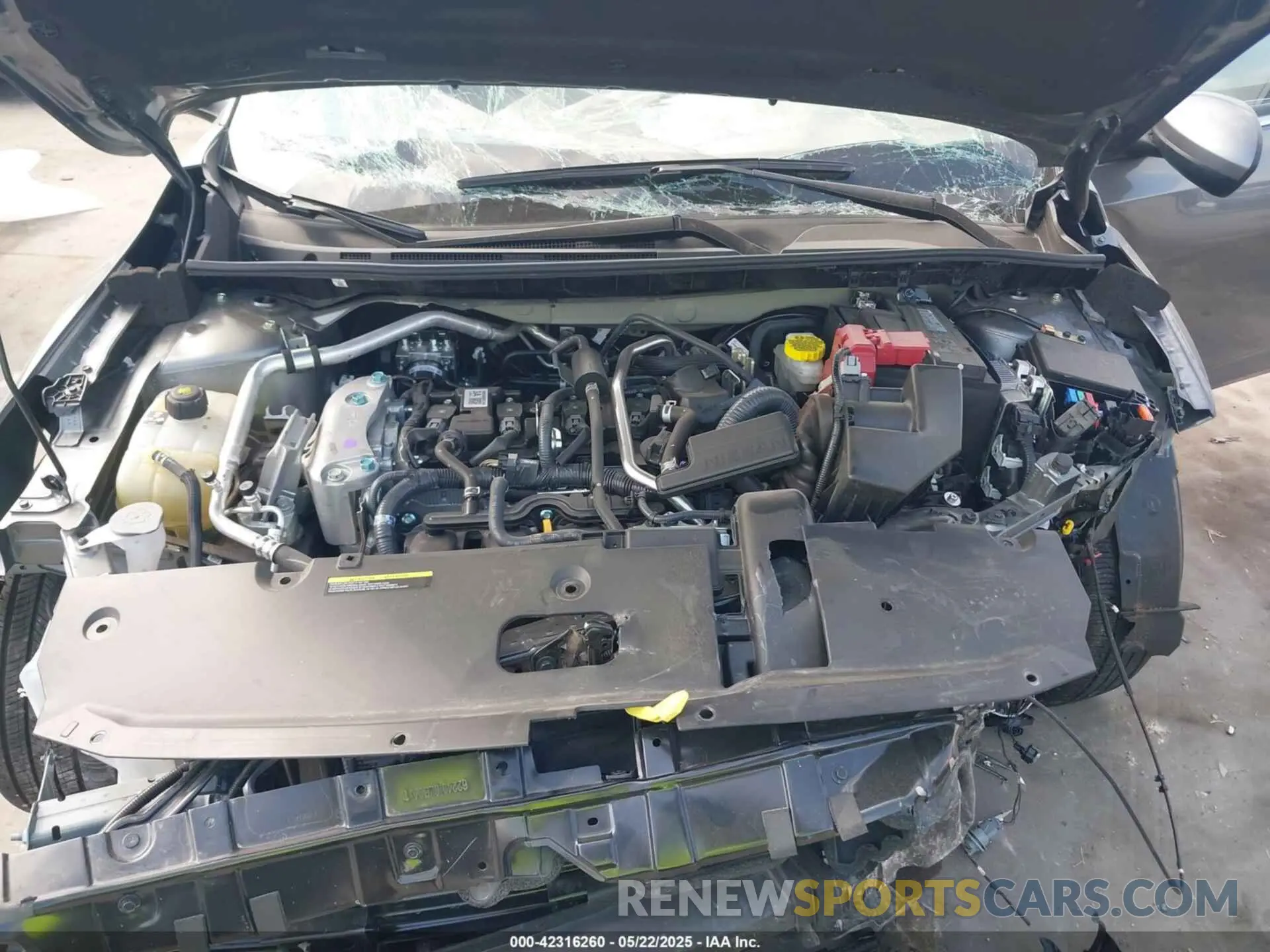 10 Photograph of a damaged car 3N1AB8CV4SY303783 NISSAN SENTRA 2025