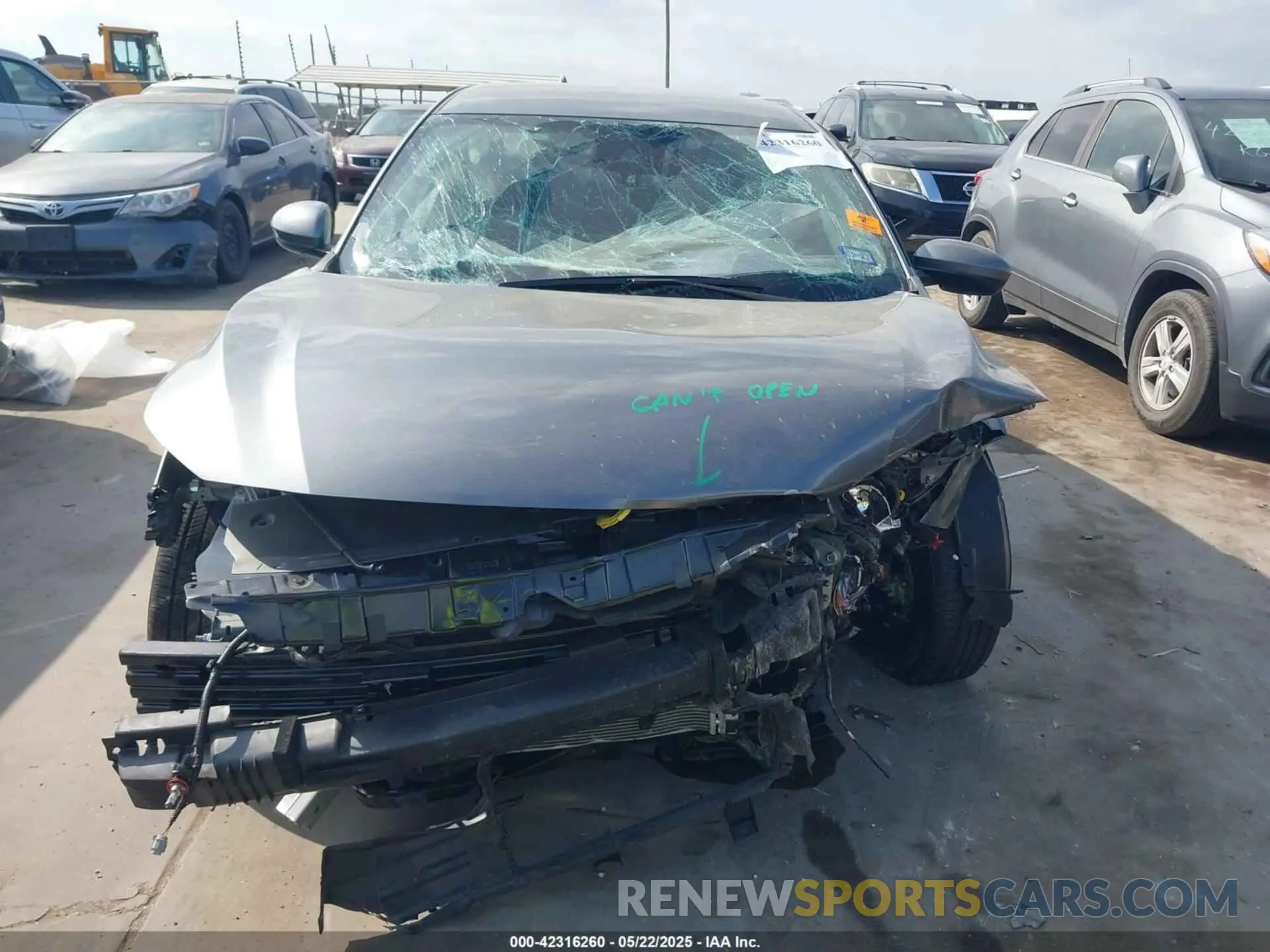 12 Photograph of a damaged car 3N1AB8CV4SY303783 NISSAN SENTRA 2025