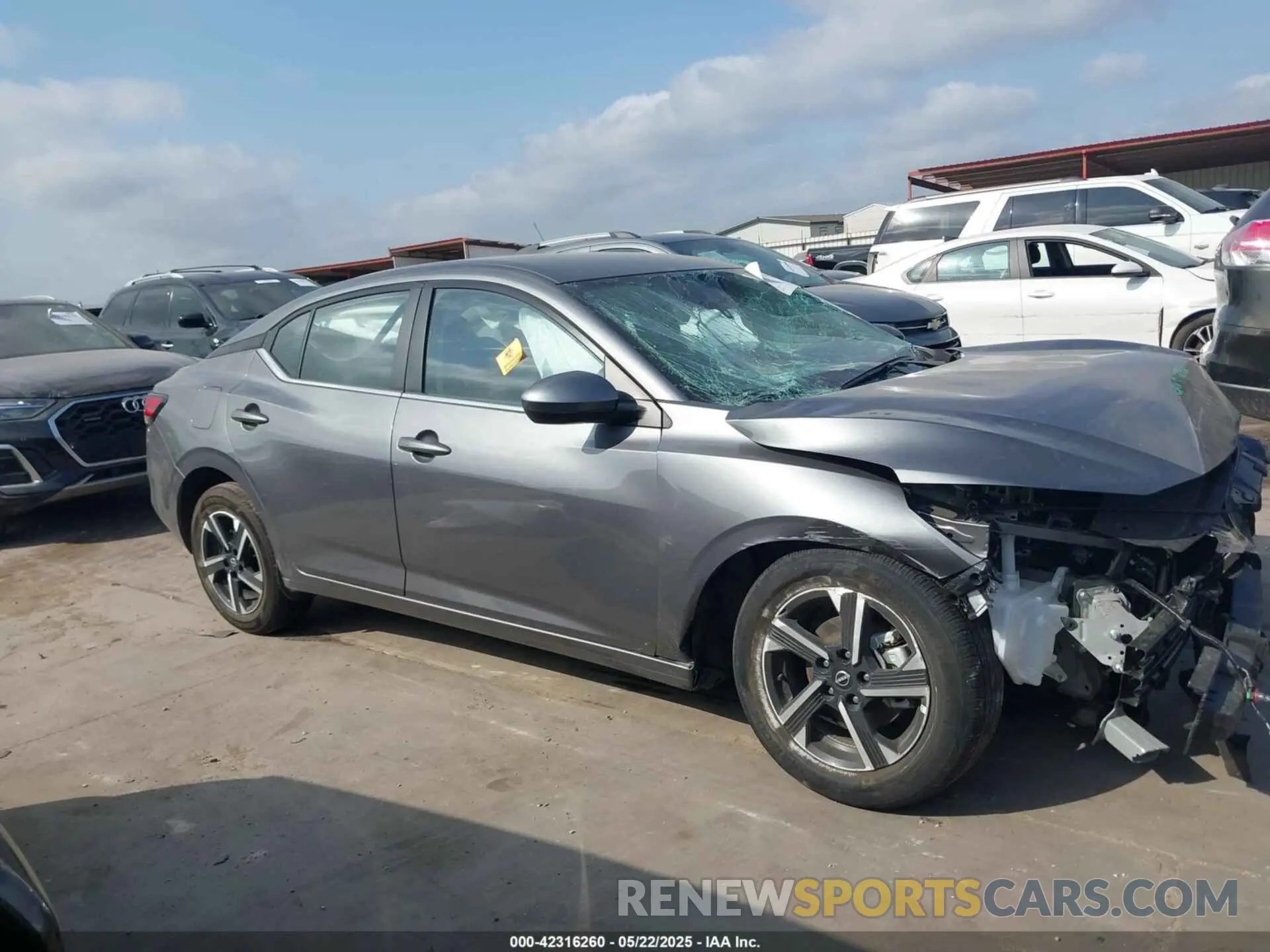 13 Photograph of a damaged car 3N1AB8CV4SY303783 NISSAN SENTRA 2025