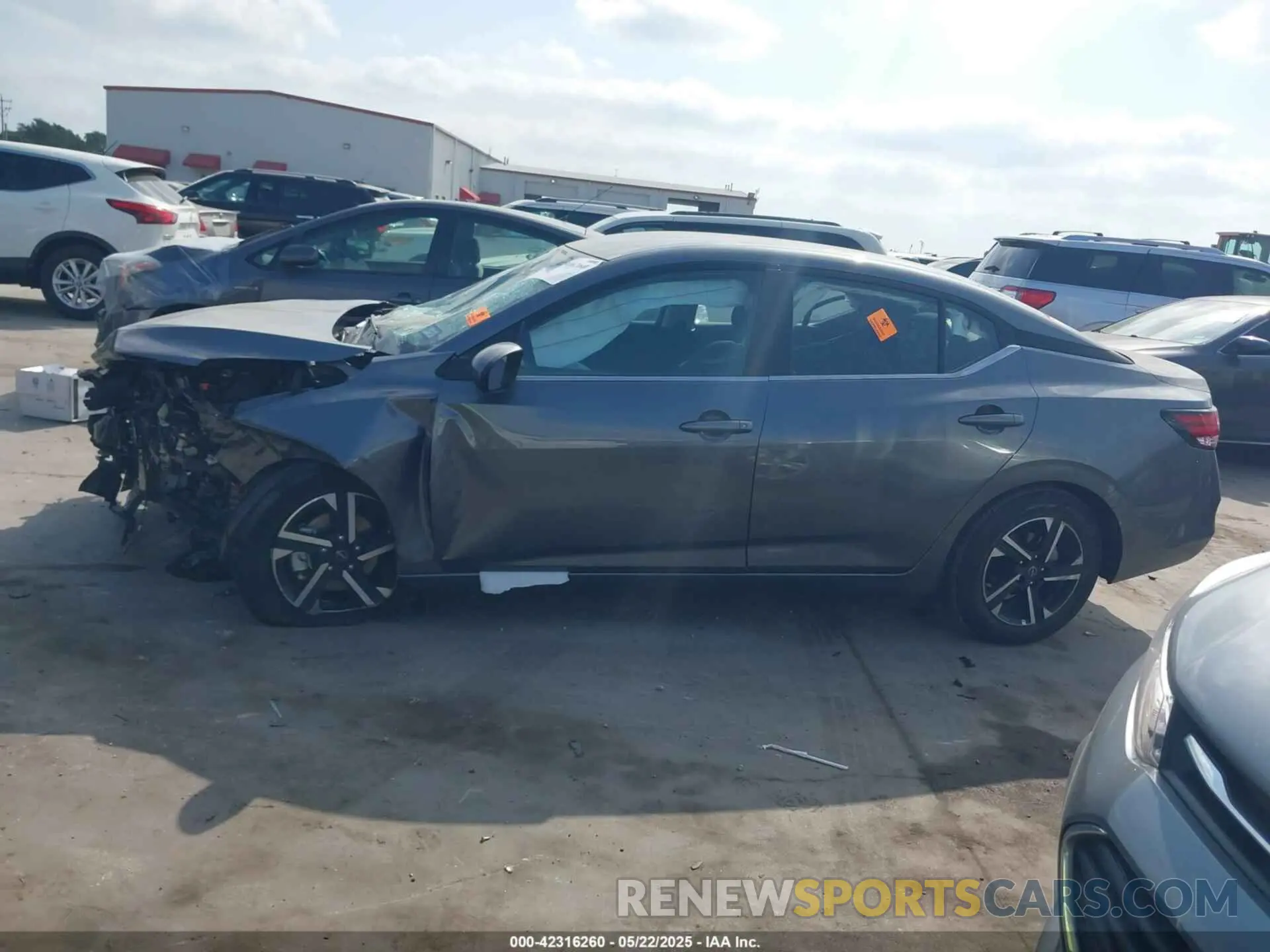 14 Photograph of a damaged car 3N1AB8CV4SY303783 NISSAN SENTRA 2025
