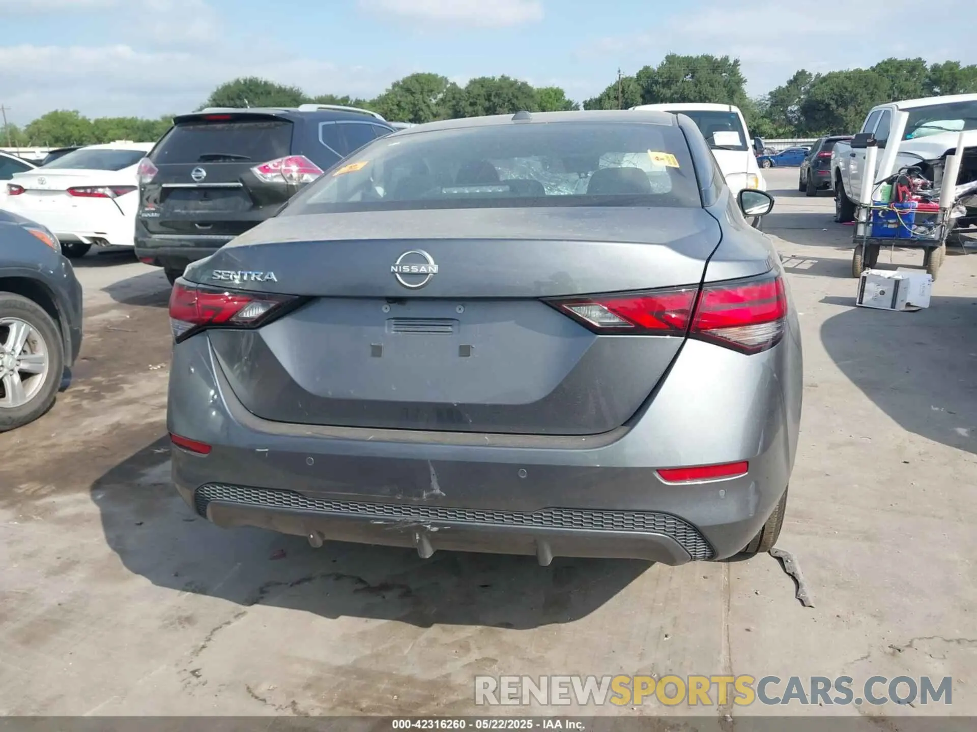16 Photograph of a damaged car 3N1AB8CV4SY303783 NISSAN SENTRA 2025