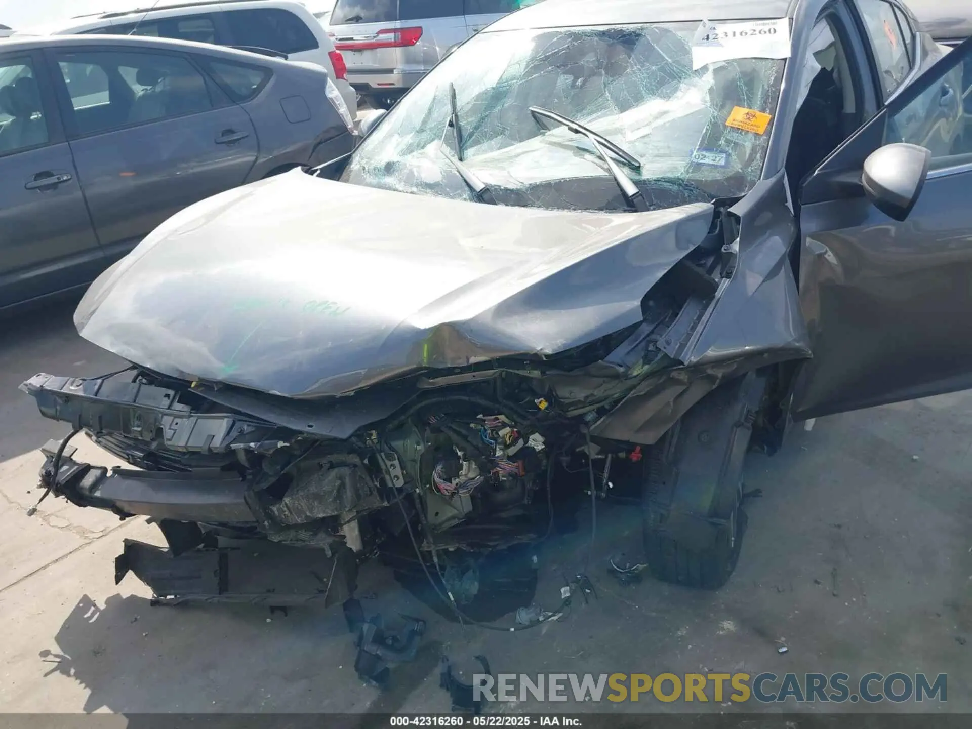 6 Photograph of a damaged car 3N1AB8CV4SY303783 NISSAN SENTRA 2025